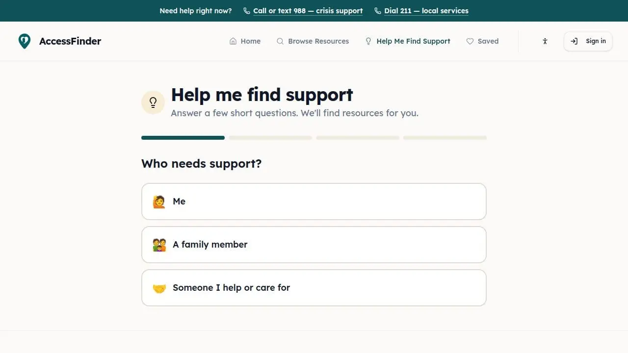 Screenshot 3 of AccessFinder