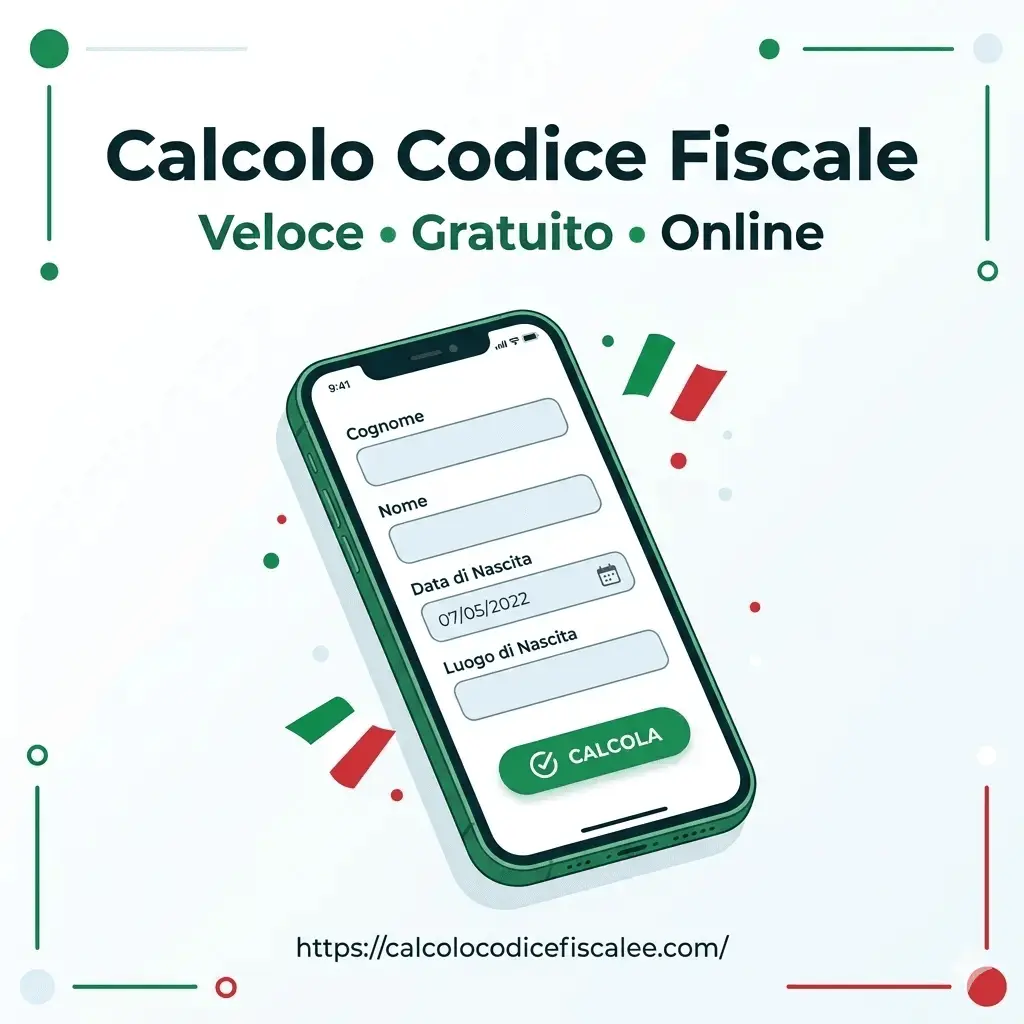 Screenshot 1 of Calcolo Codice Fiscale Online