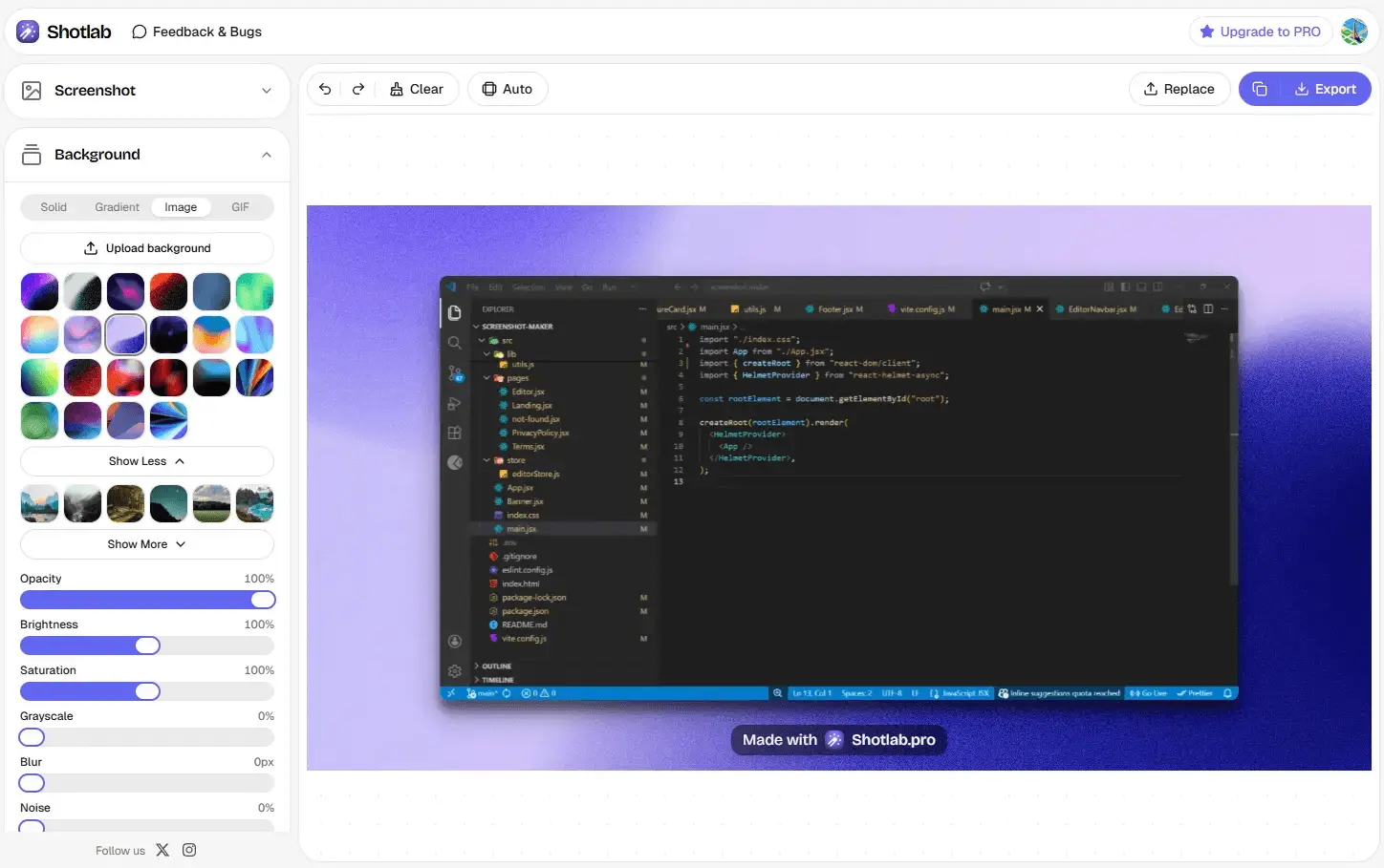 Screenshot 2 of ShotLab