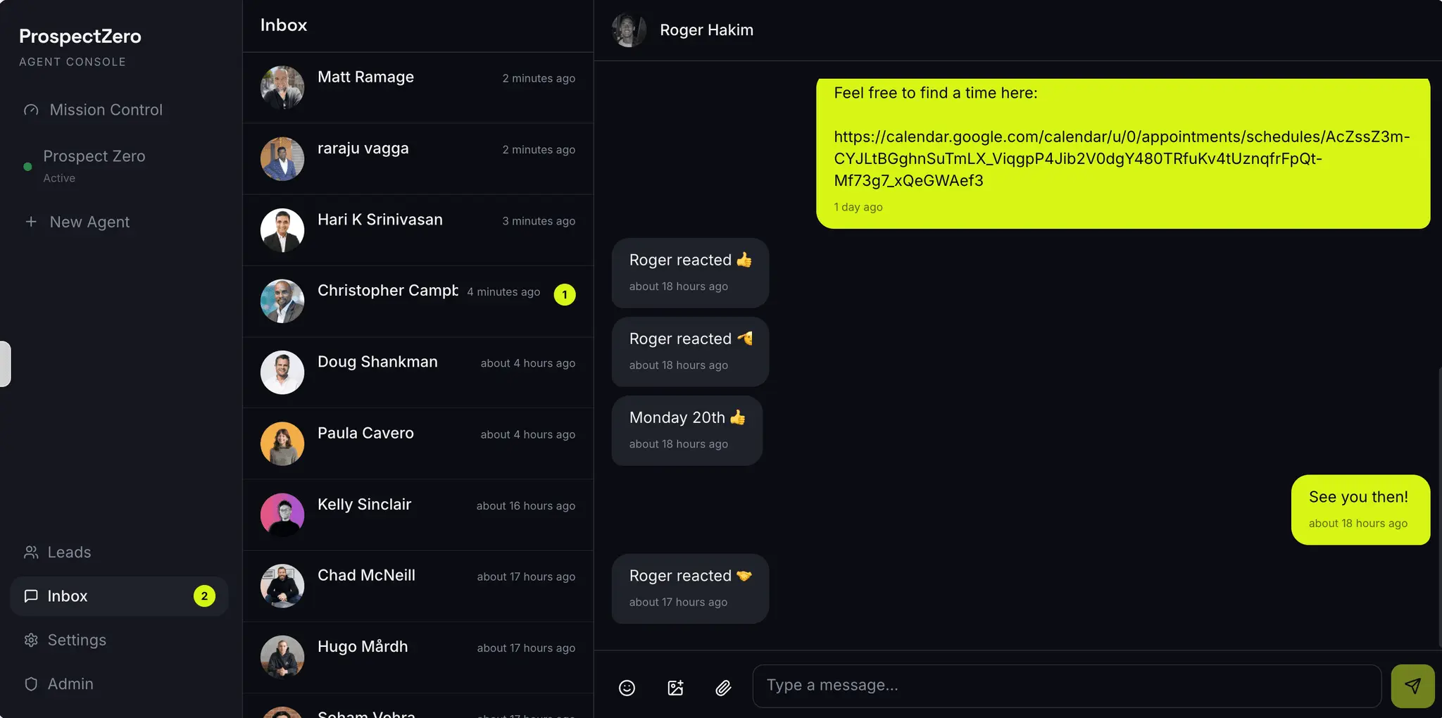 Screenshot 2 of ProspectZero