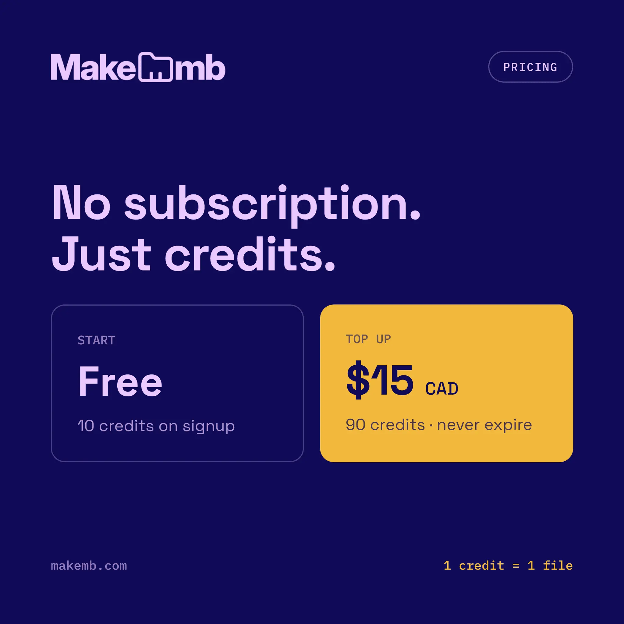 Screenshot 3 of MakeMB