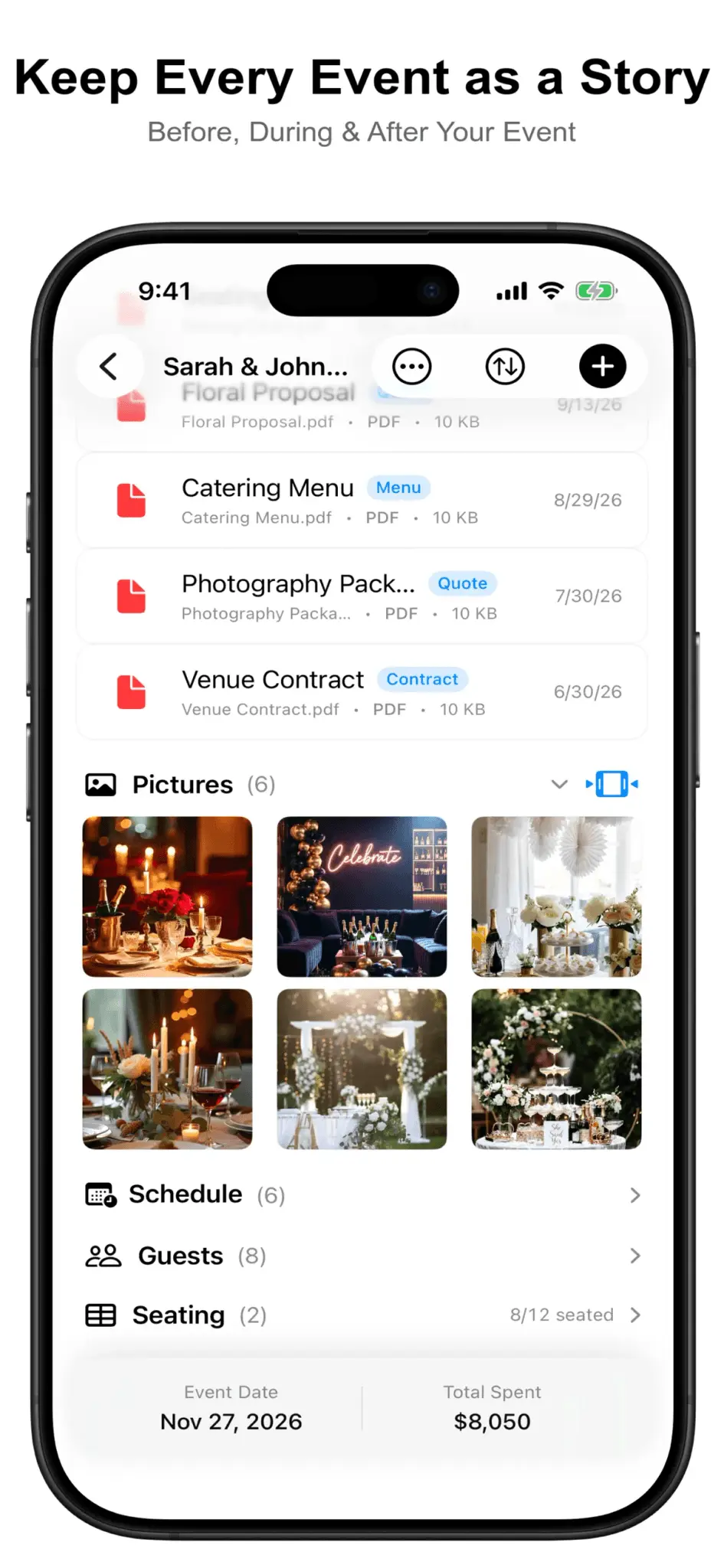 Screenshot 4 of Event Stories