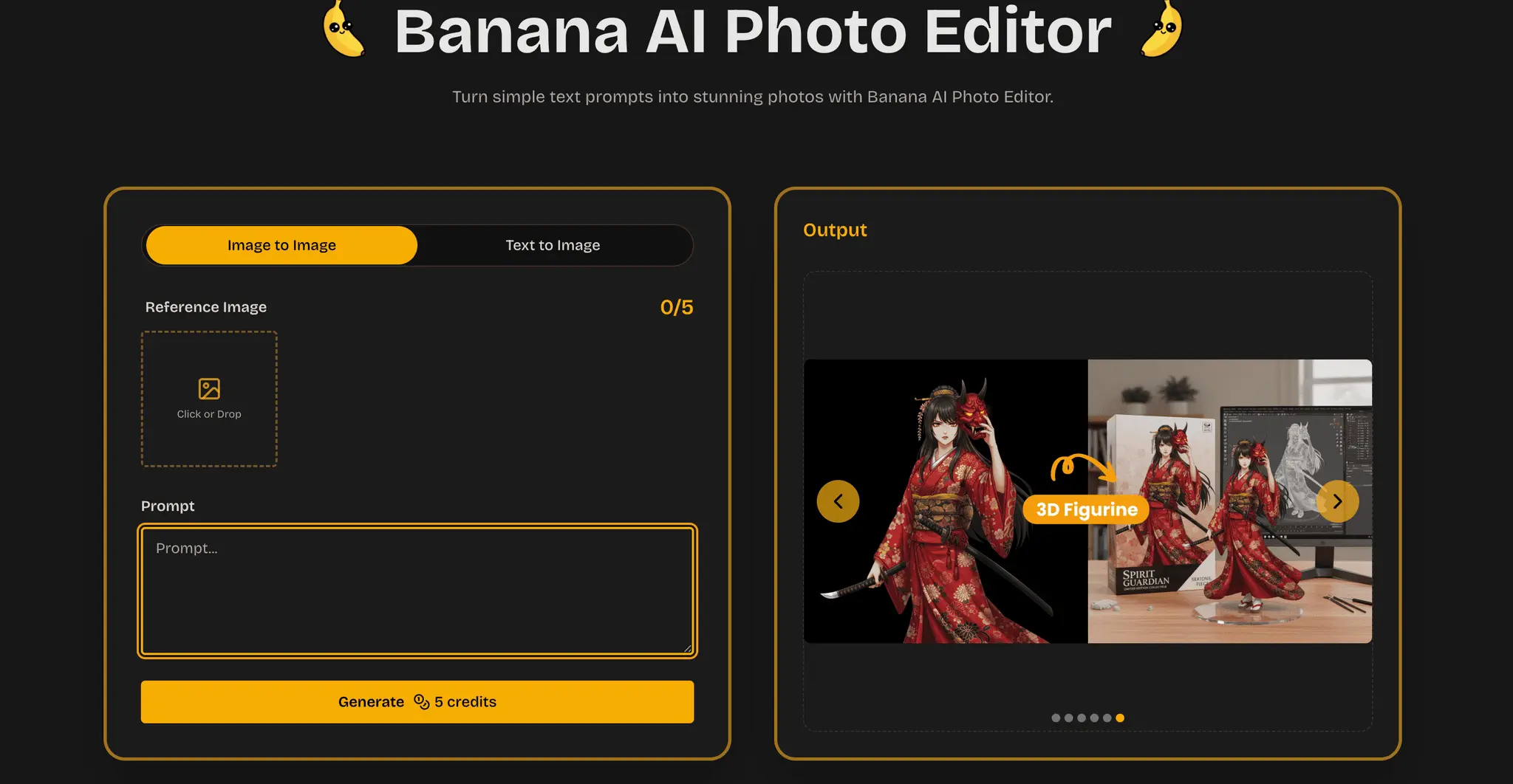 Screenshot 1 of Banana AI - Nano Image Editor