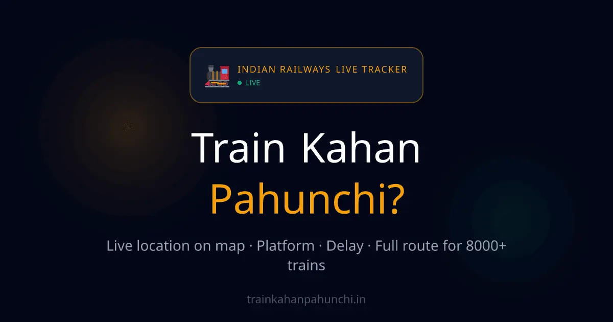 Screenshot 1 of TrainKahanPahunchi.in