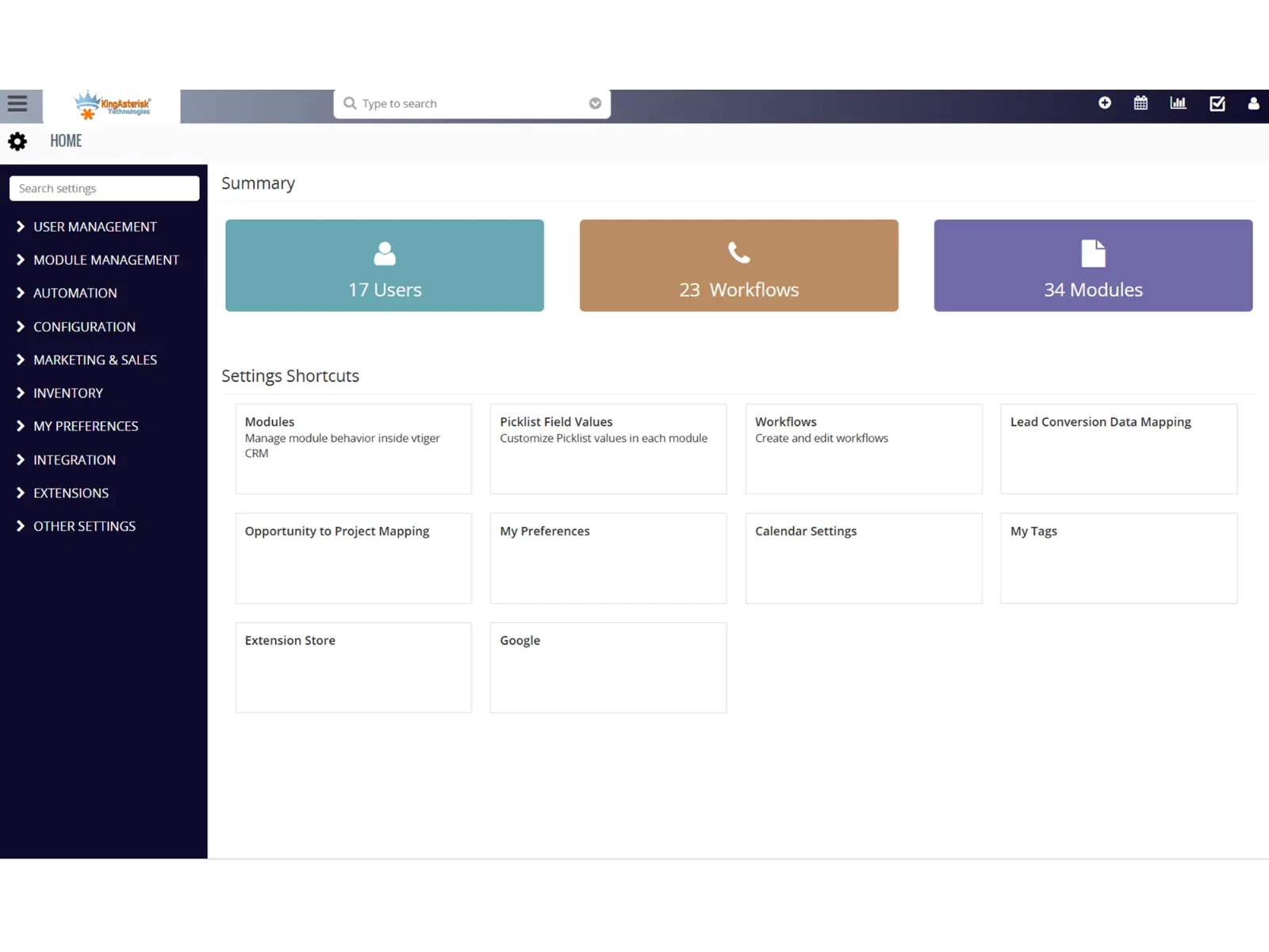Screenshot 1 of Dialer CRM Integration