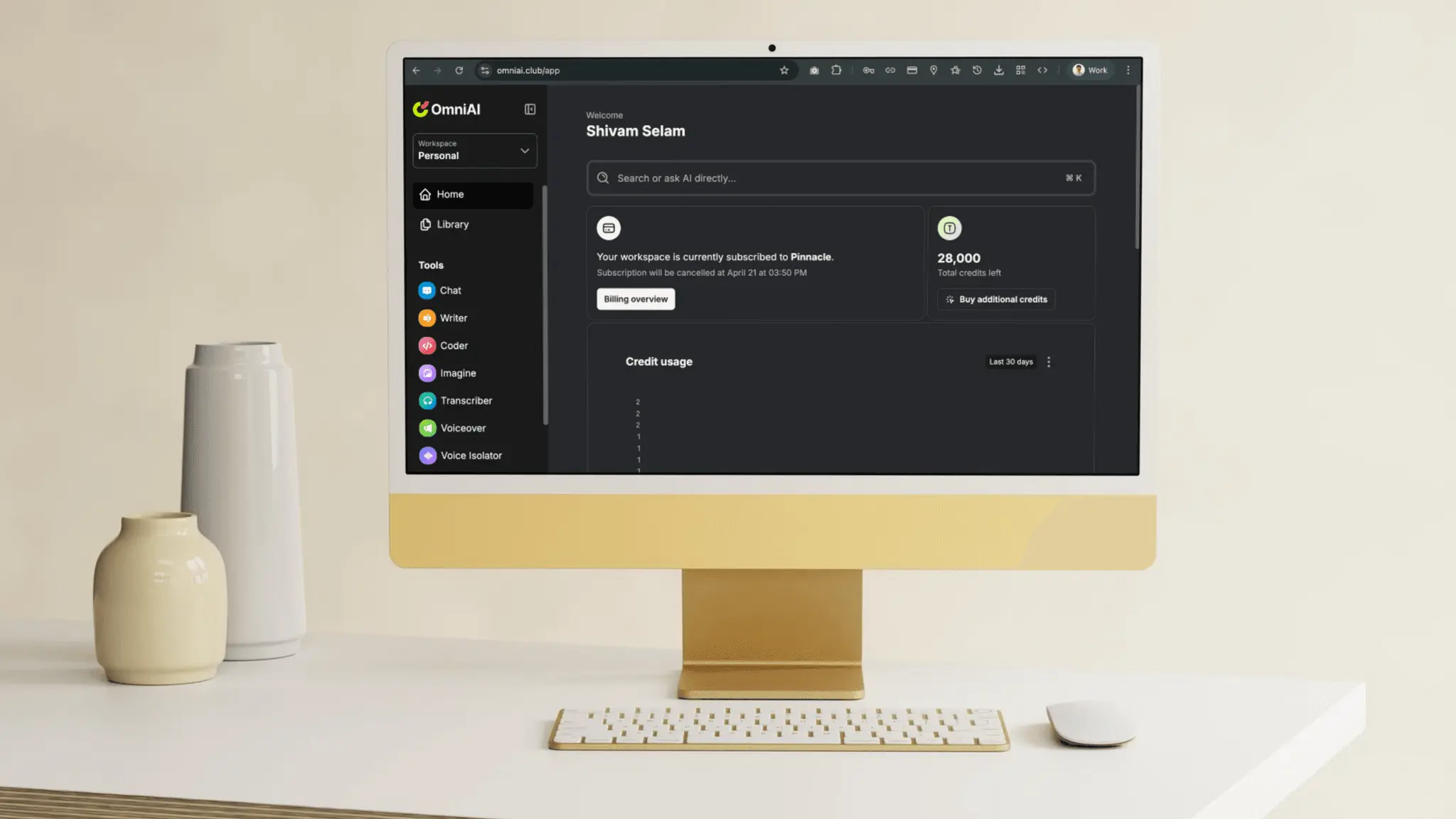 Screenshot 3 of omniai.club