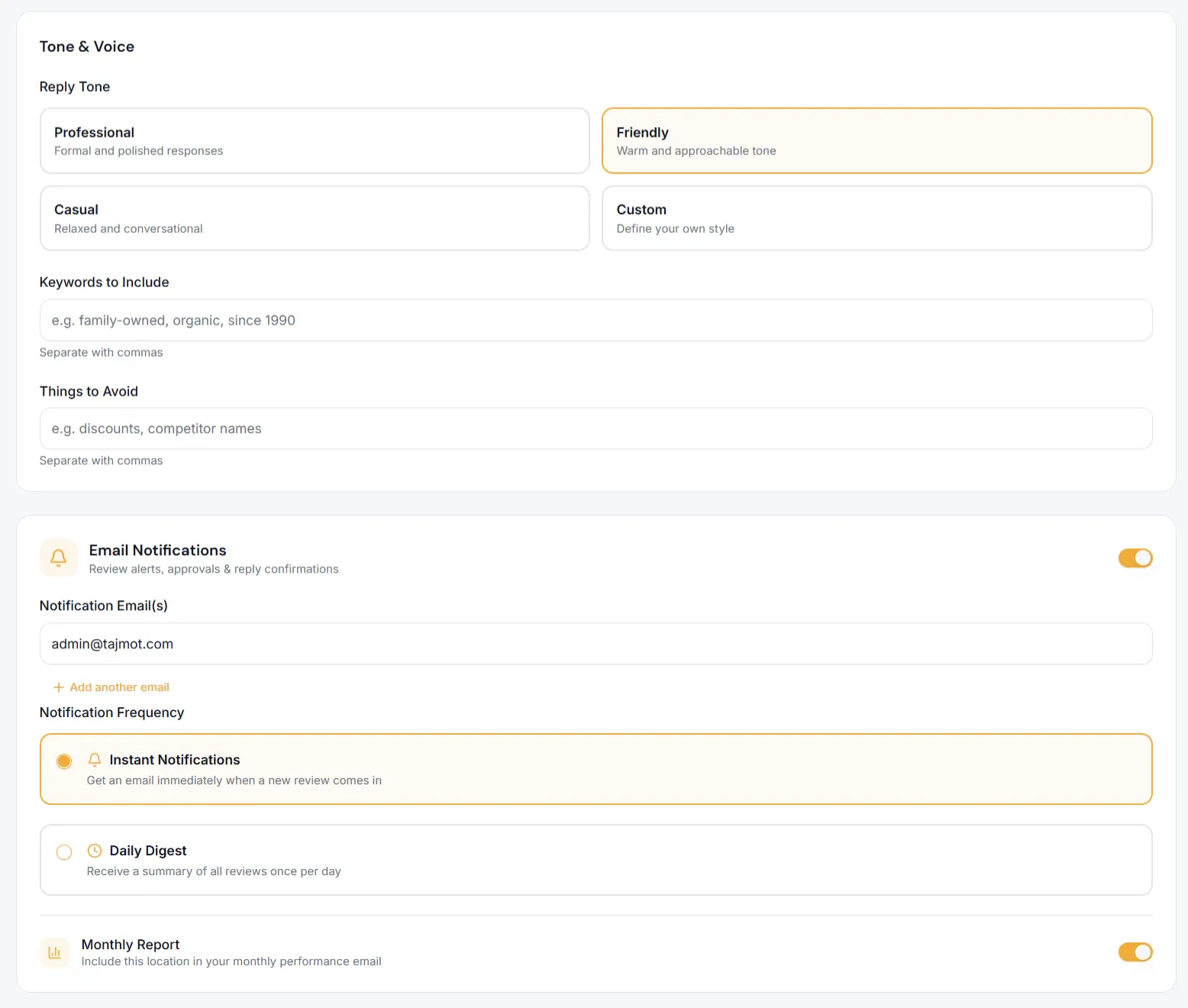 Screenshot 4 of bizafy – Reply For Me