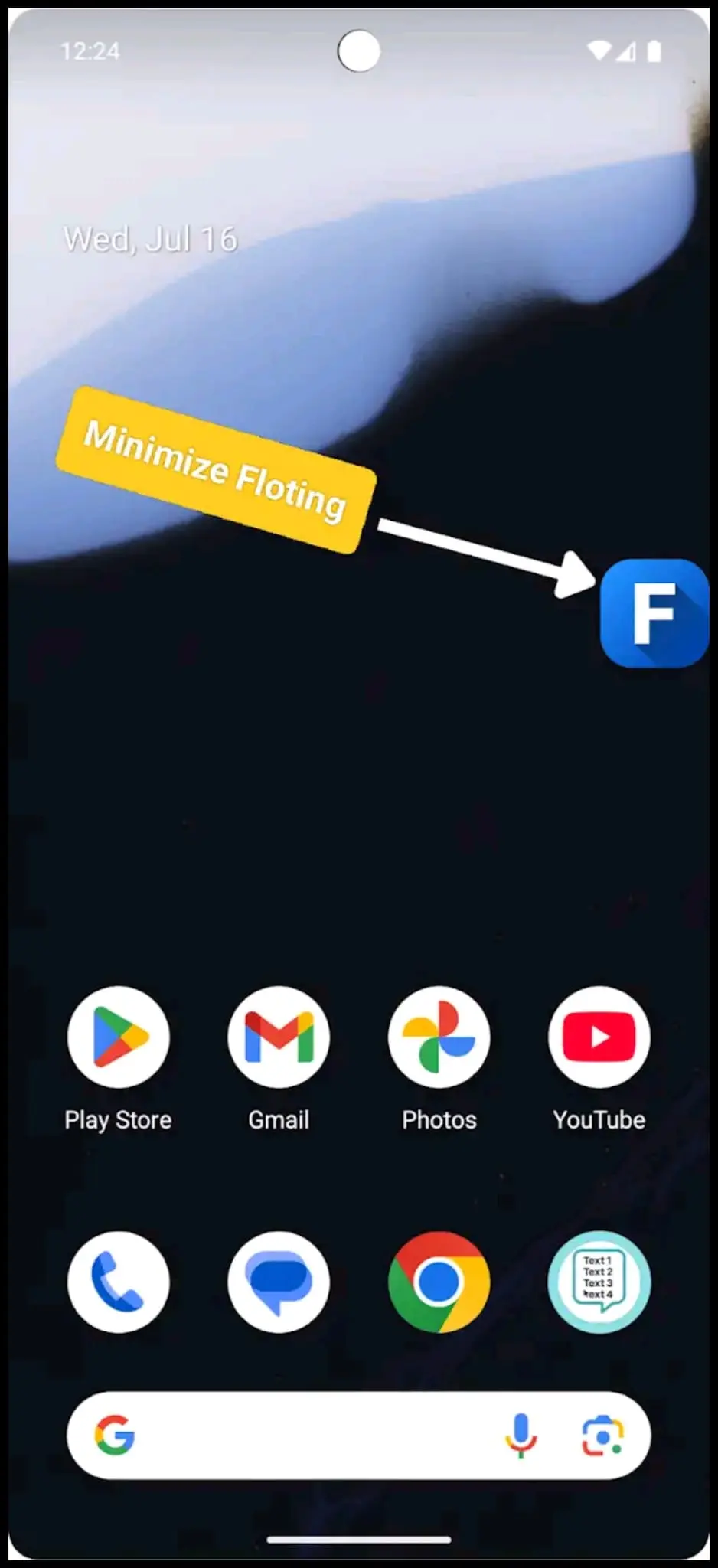 Screenshot 4 of Float text copy paste texts in floating 