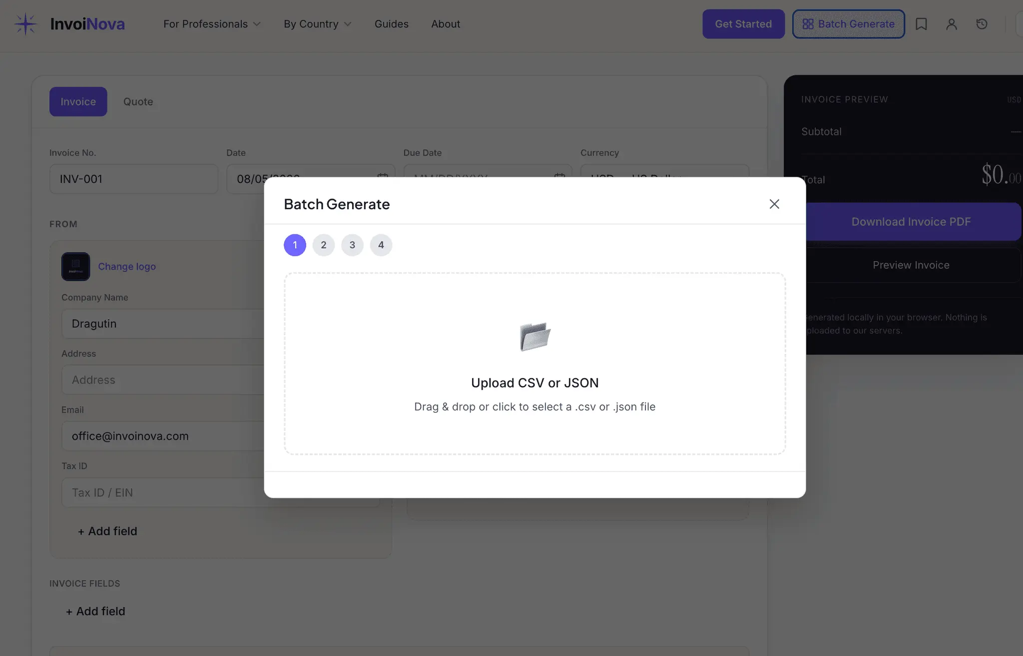 Screenshot 5 of InvoiNova