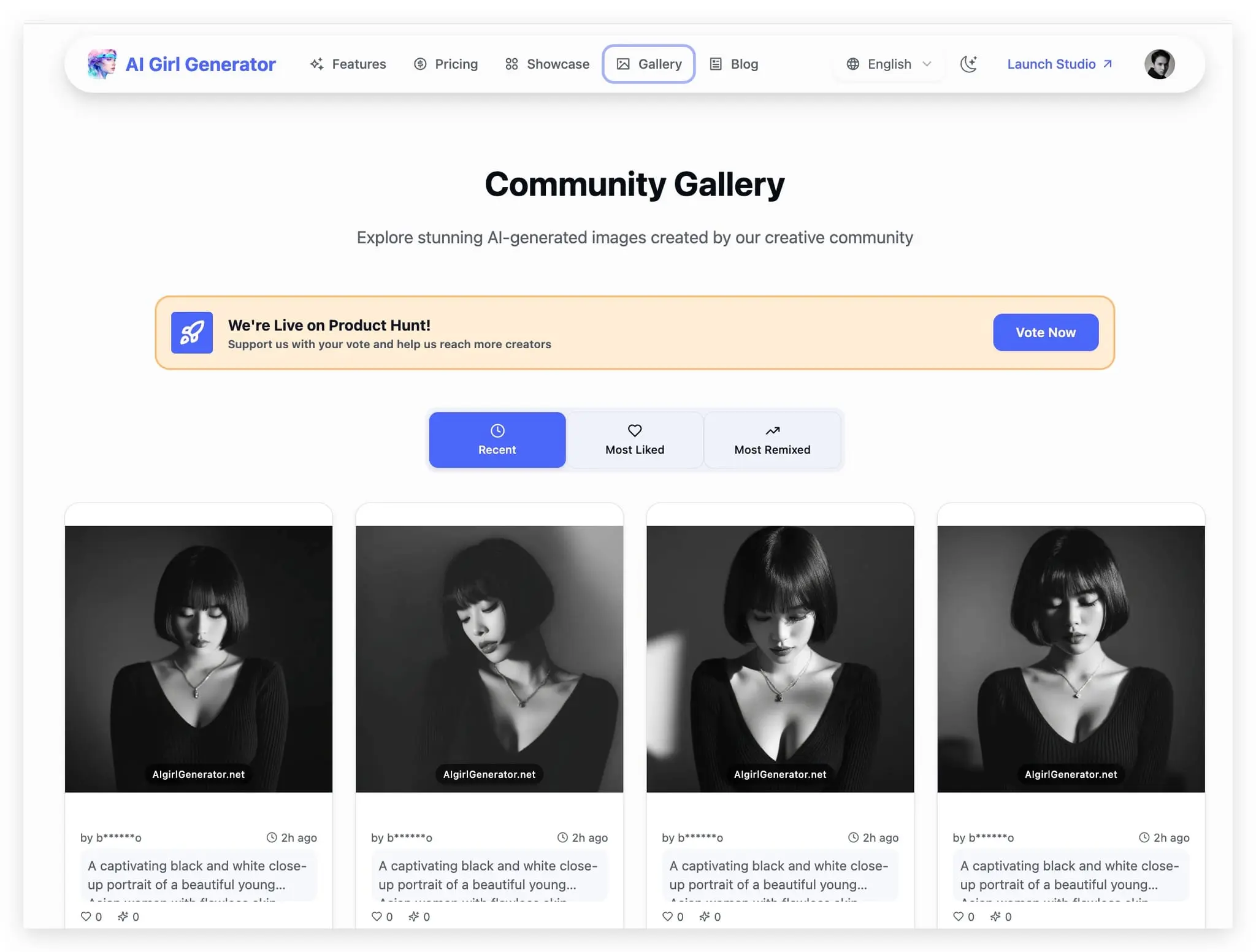 Screenshot 2 of AI Girl Generator
