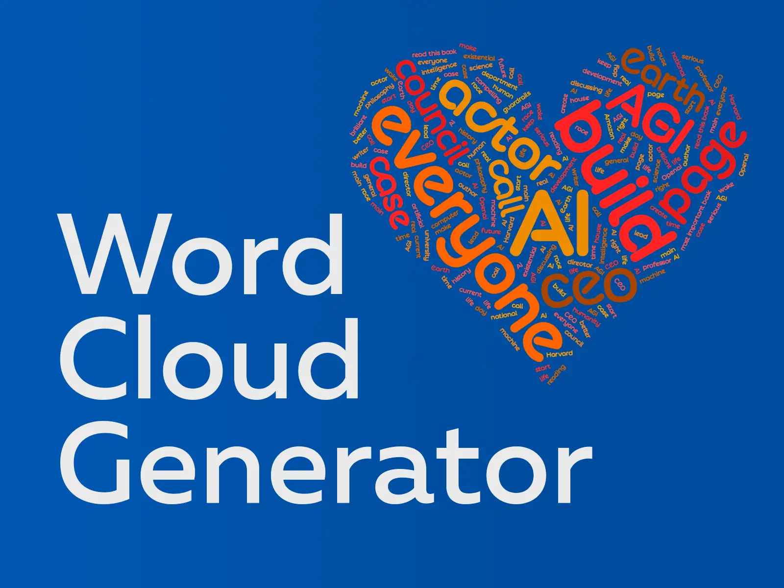 Screenshot 2 of Word Cloud Generator