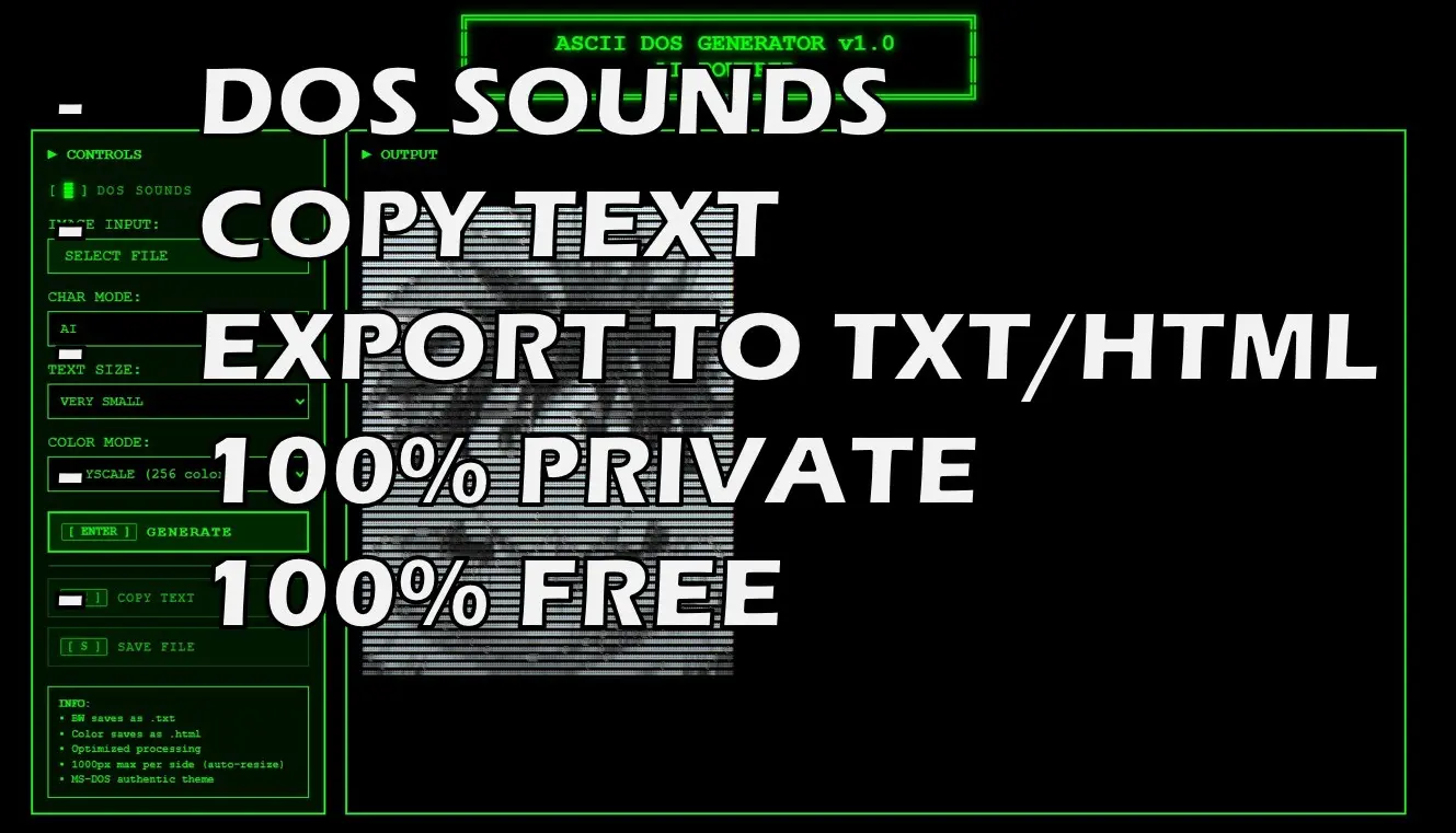 Screenshot 4 of ASCII Art Converter
