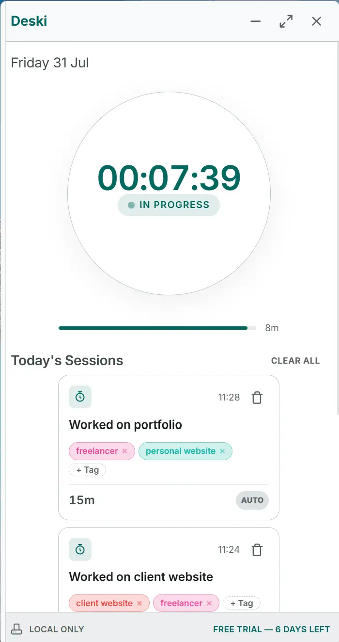 Screenshot 2 of Deski