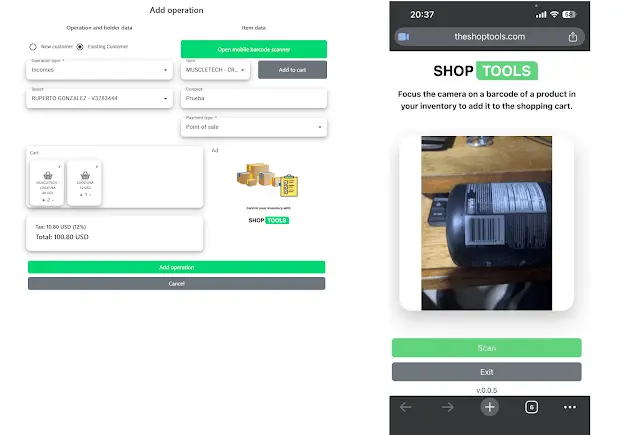 Screenshot 1 of Shop Tools