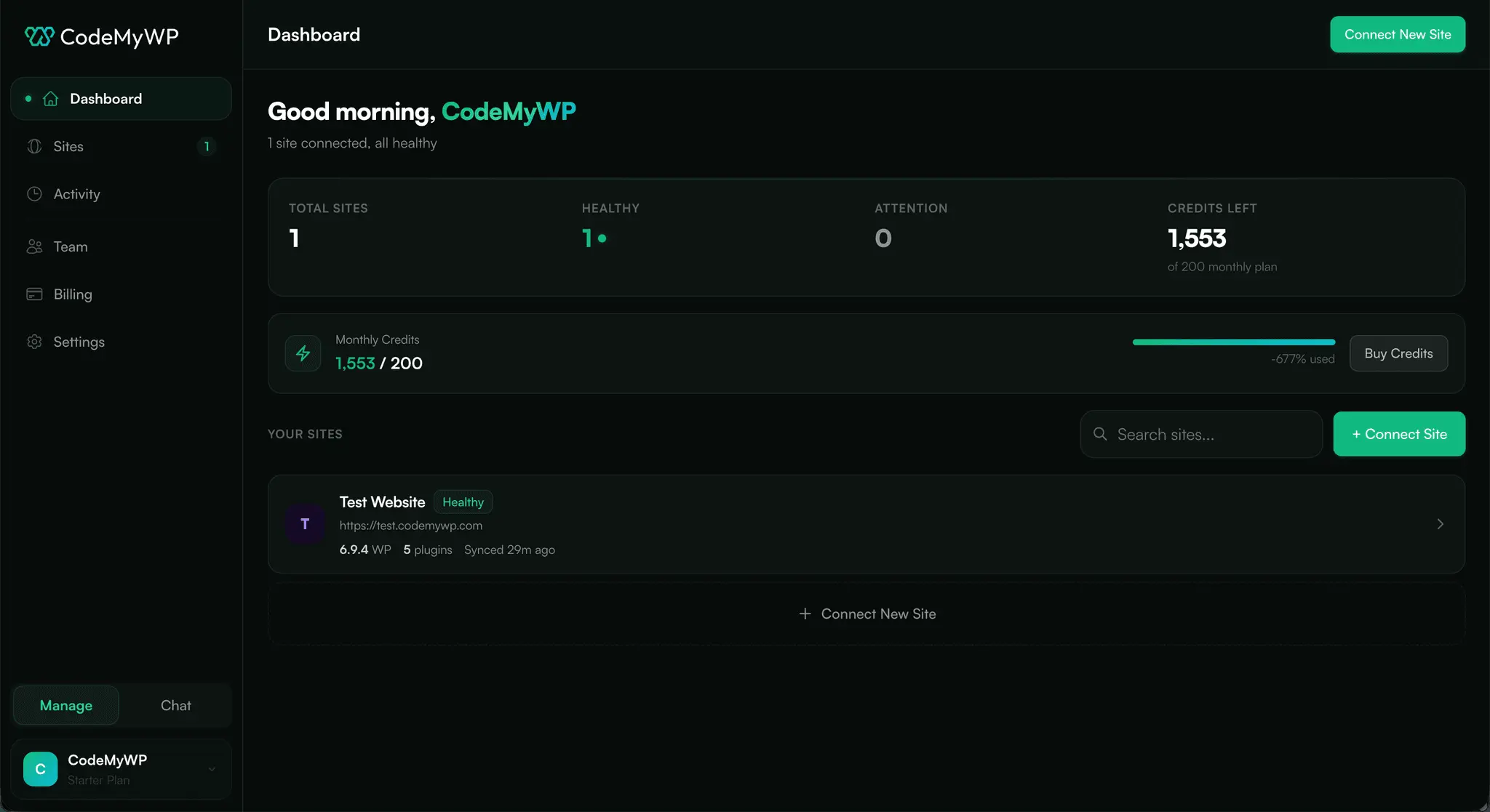 Screenshot 5 of CodeMyWP
