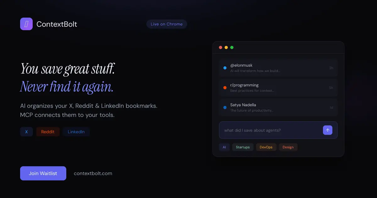 Screenshot 1 of ContextBolt