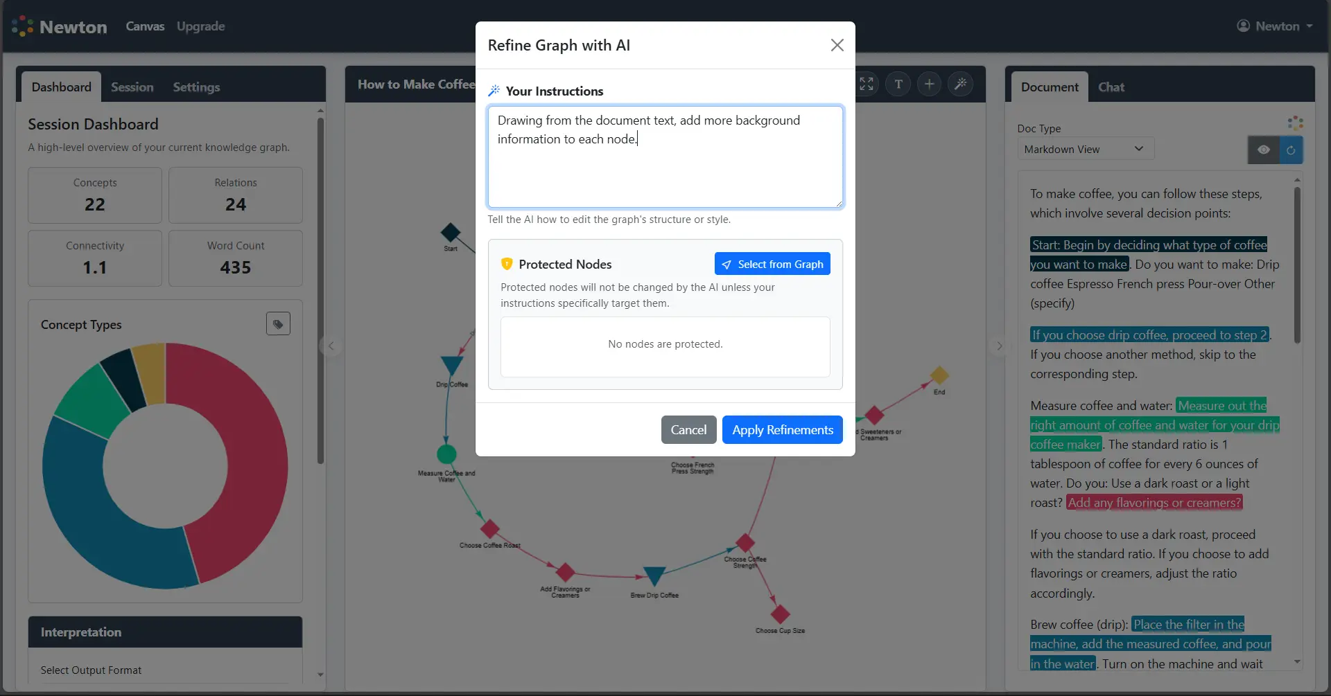 Screenshot 8 of Newton Knowledge Graph
