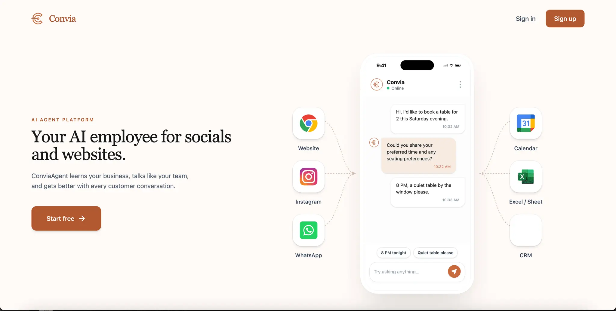 Screenshot 4 of Convia AI Agent
