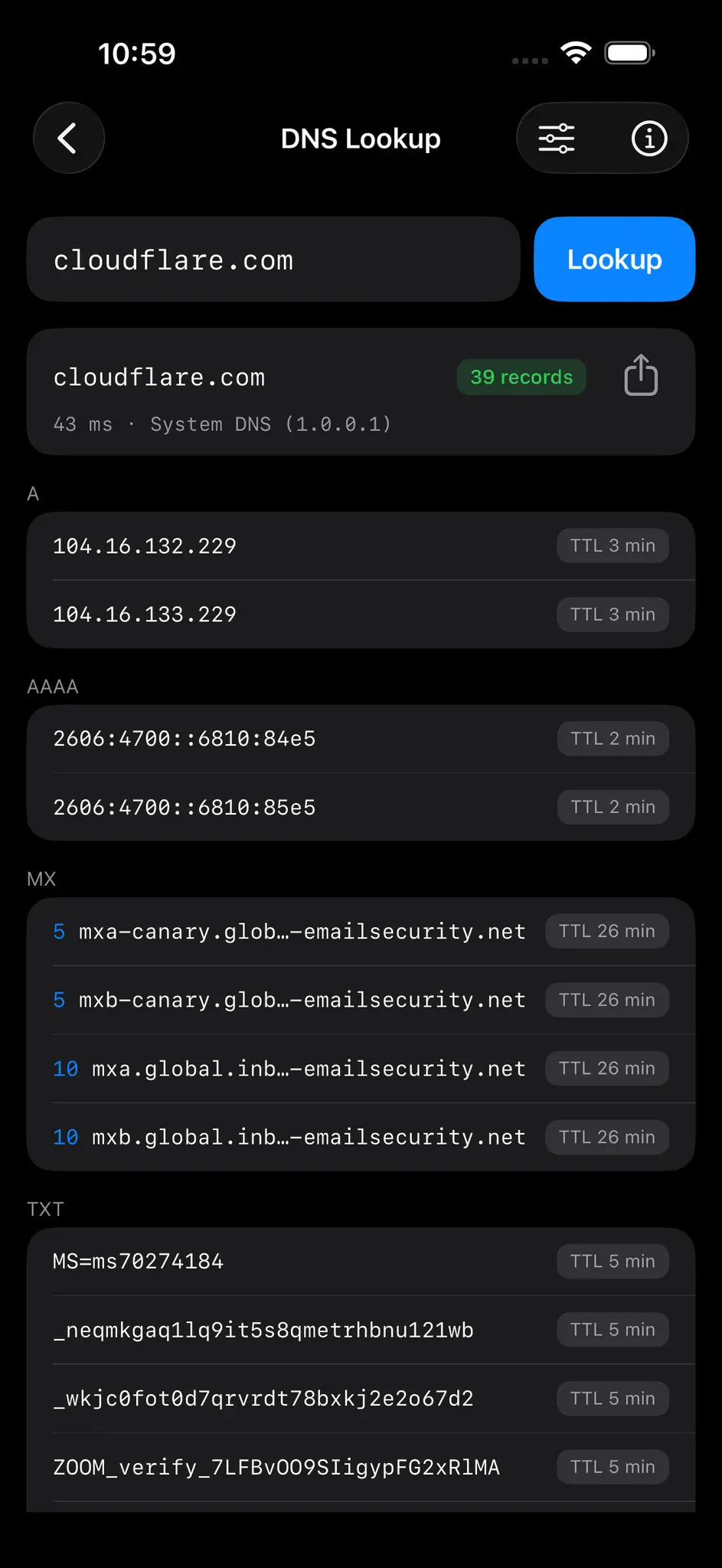 Screenshot 9 of Radien: Network Toolbox