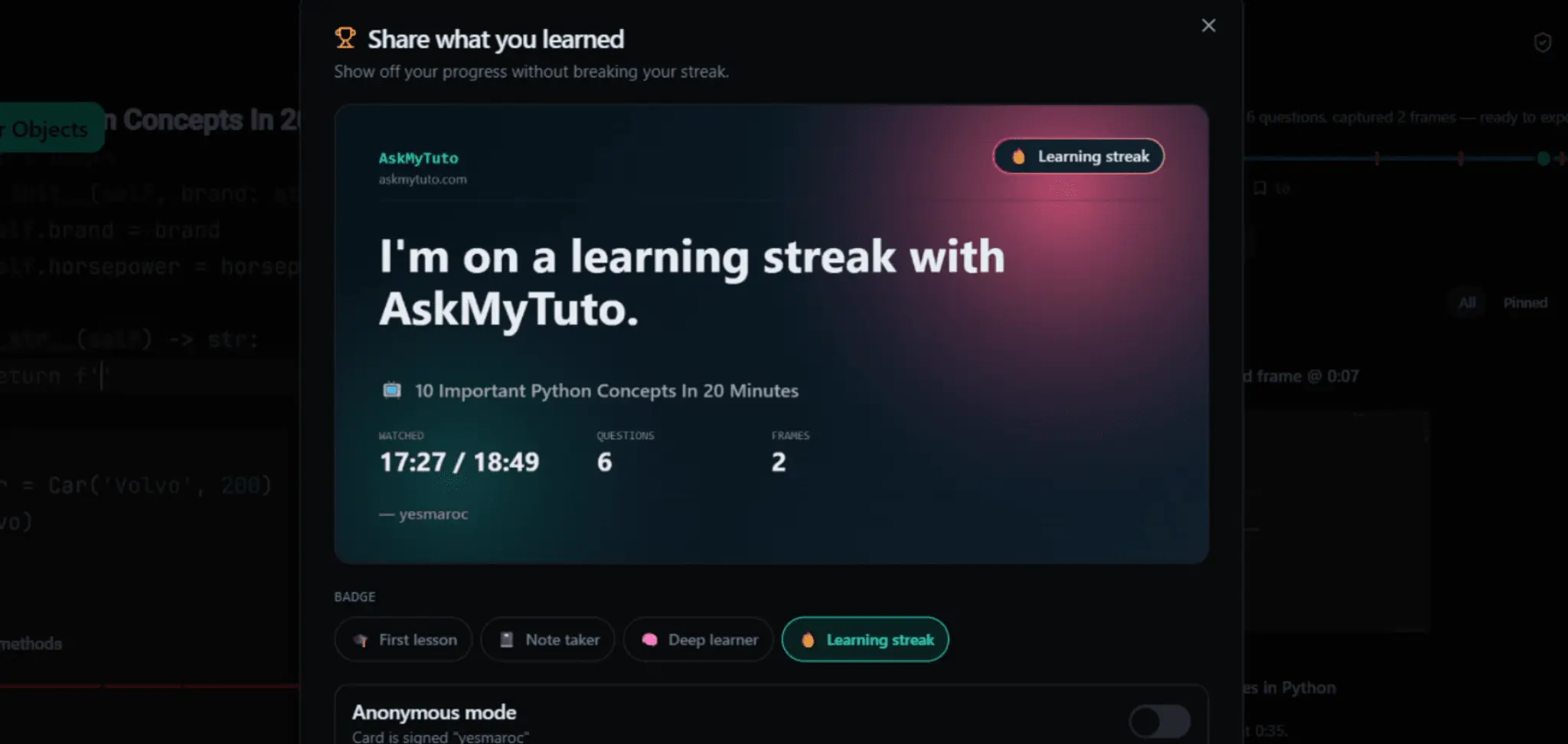 Screenshot 2 of AskMyTuto