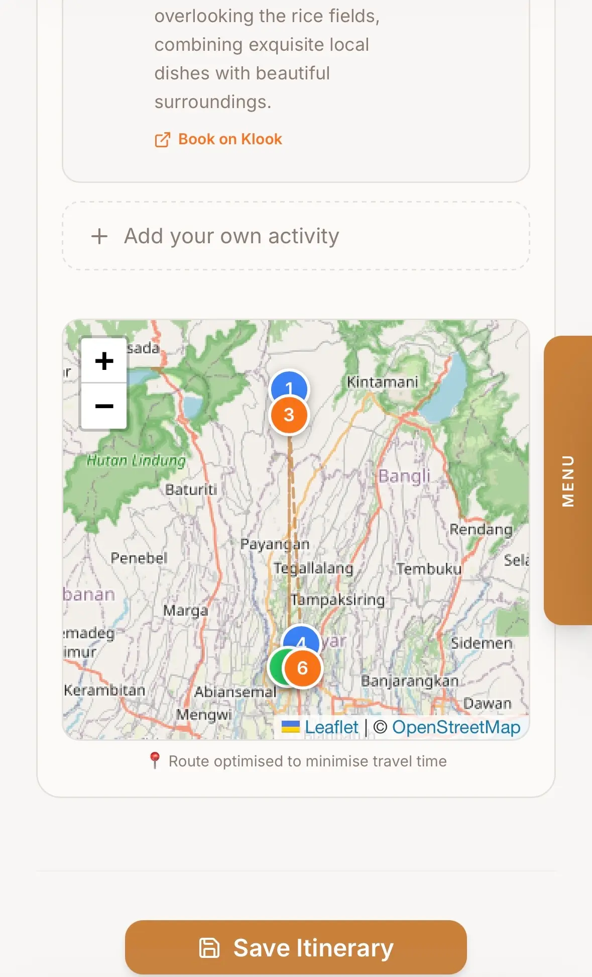 Screenshot 2 of WandrAI