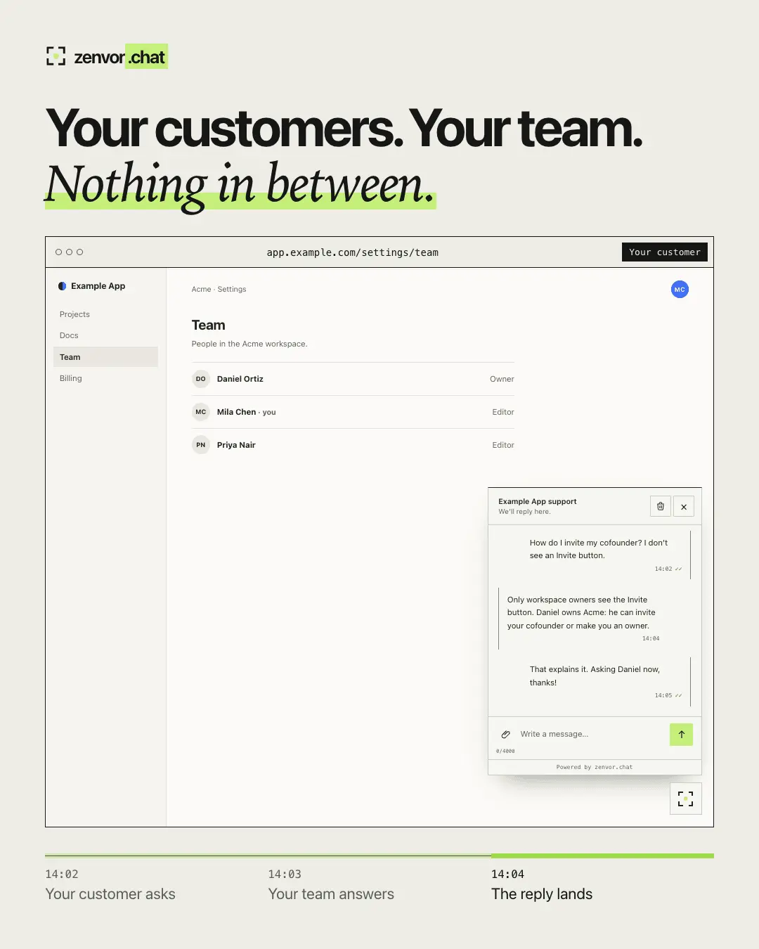 Screenshot 3 of zenvor.chat