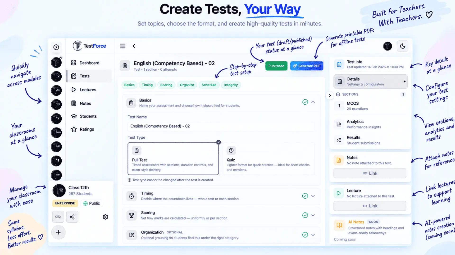 Screenshot 5 of TestForce Teacher