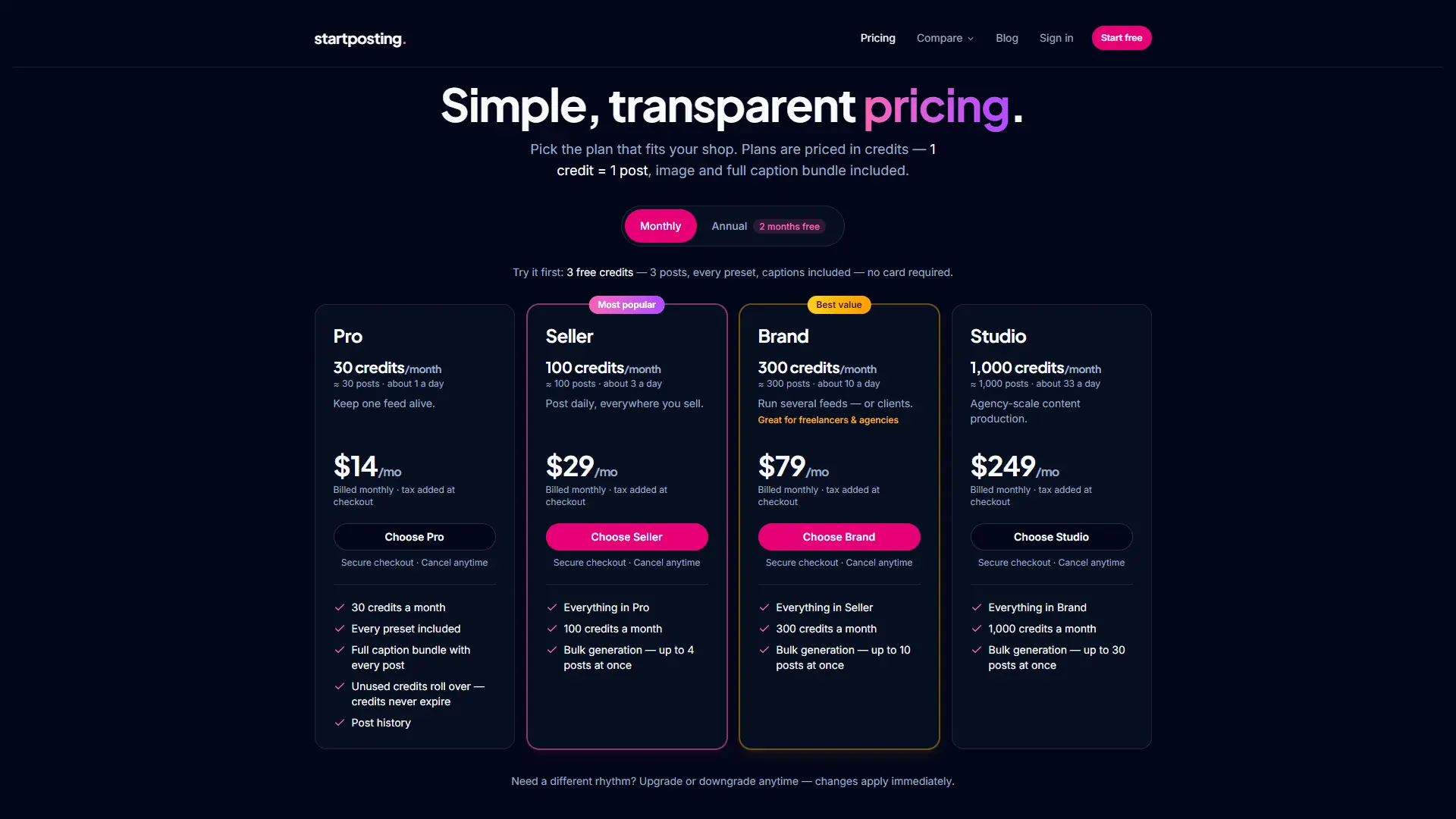 Screenshot 7 of startposting