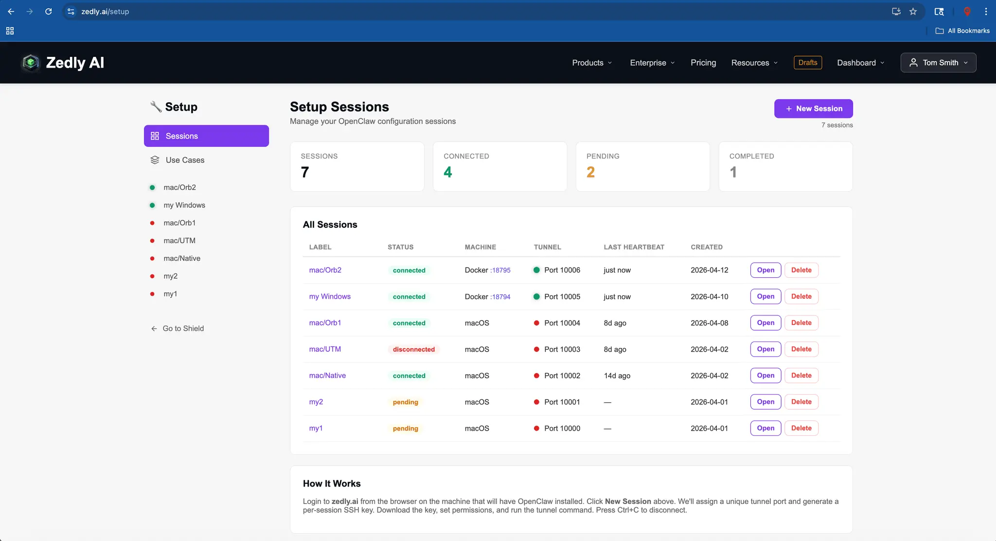 Screenshot 1 of Zedly AI - Setup and Shield for OpenClaw