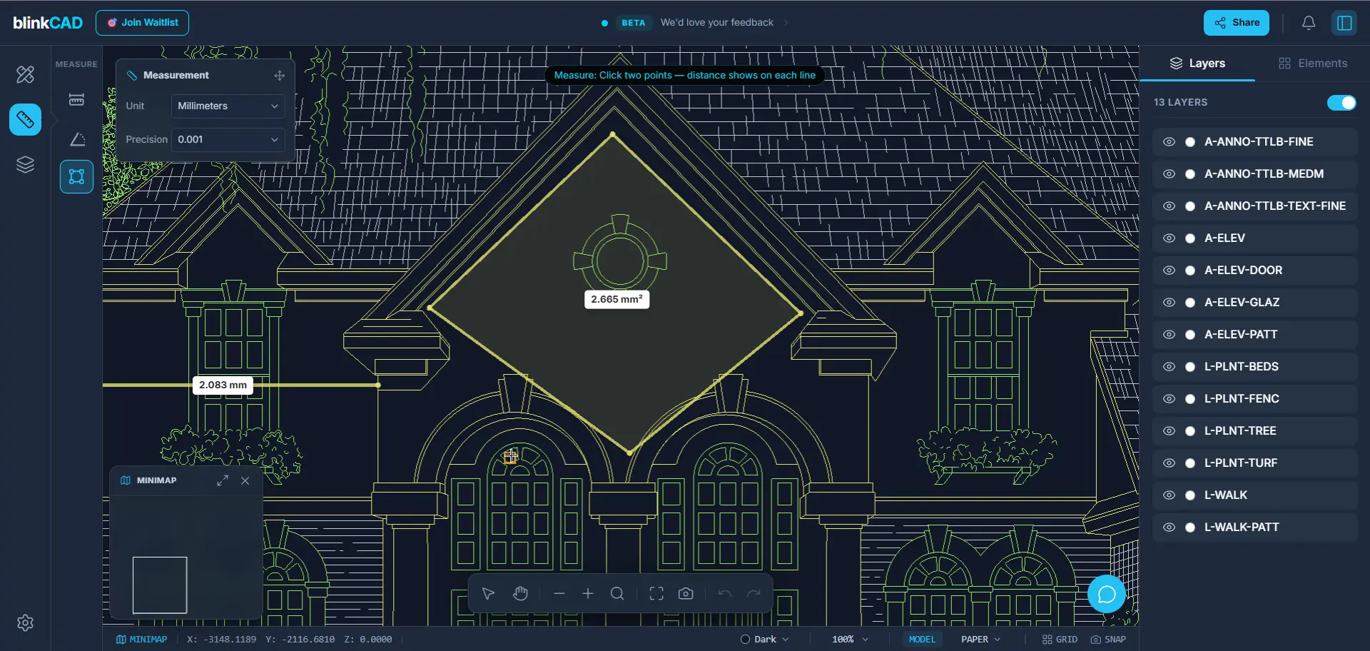 Screenshot 4 of BlinkCAD