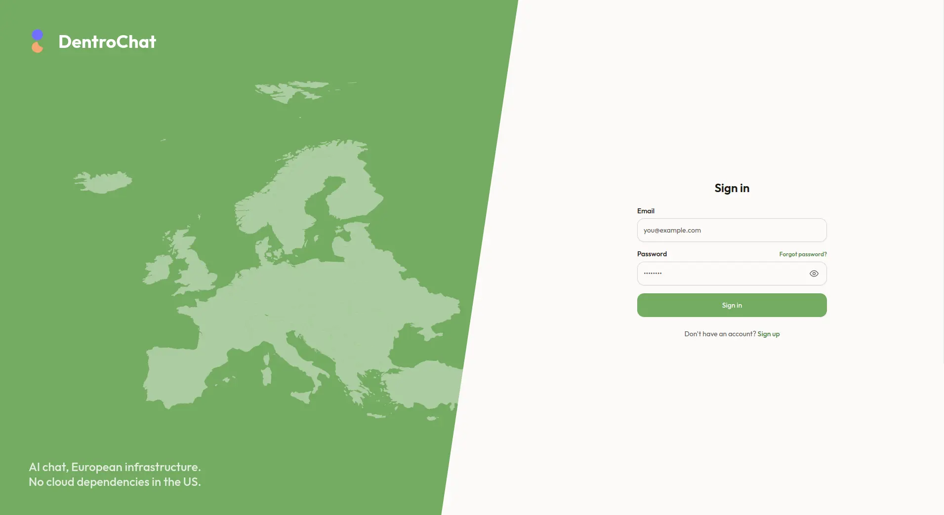 Screenshot 2 of DentroChat