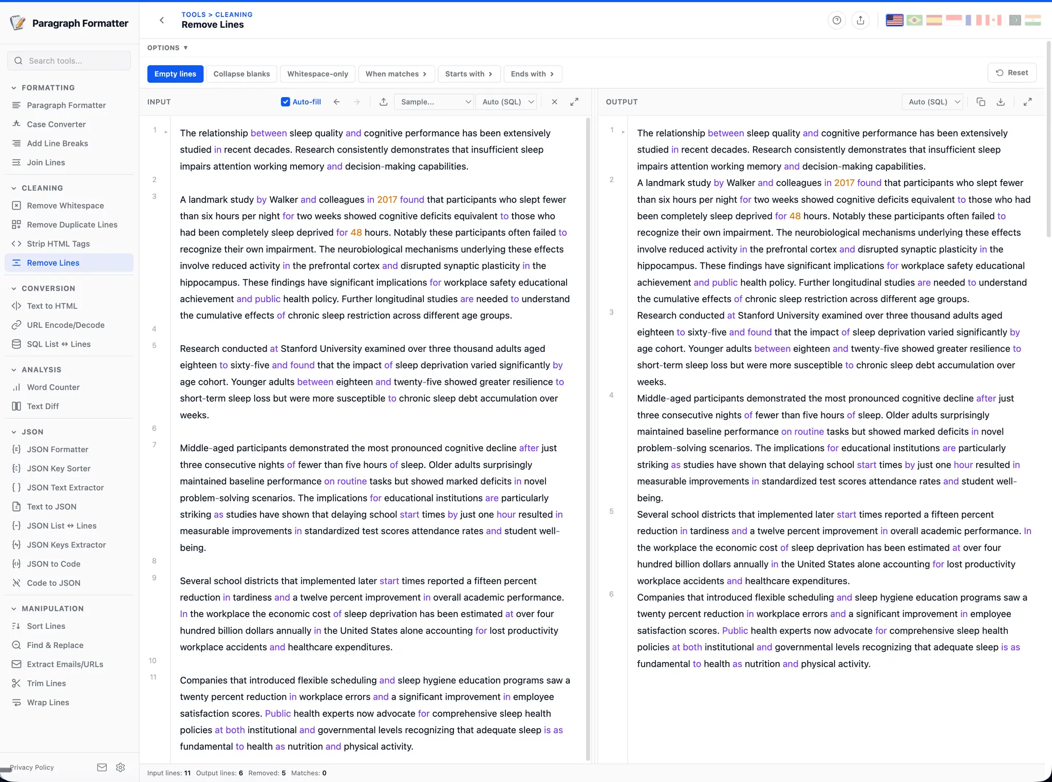 Screenshot 4 of Super JSON Formatter