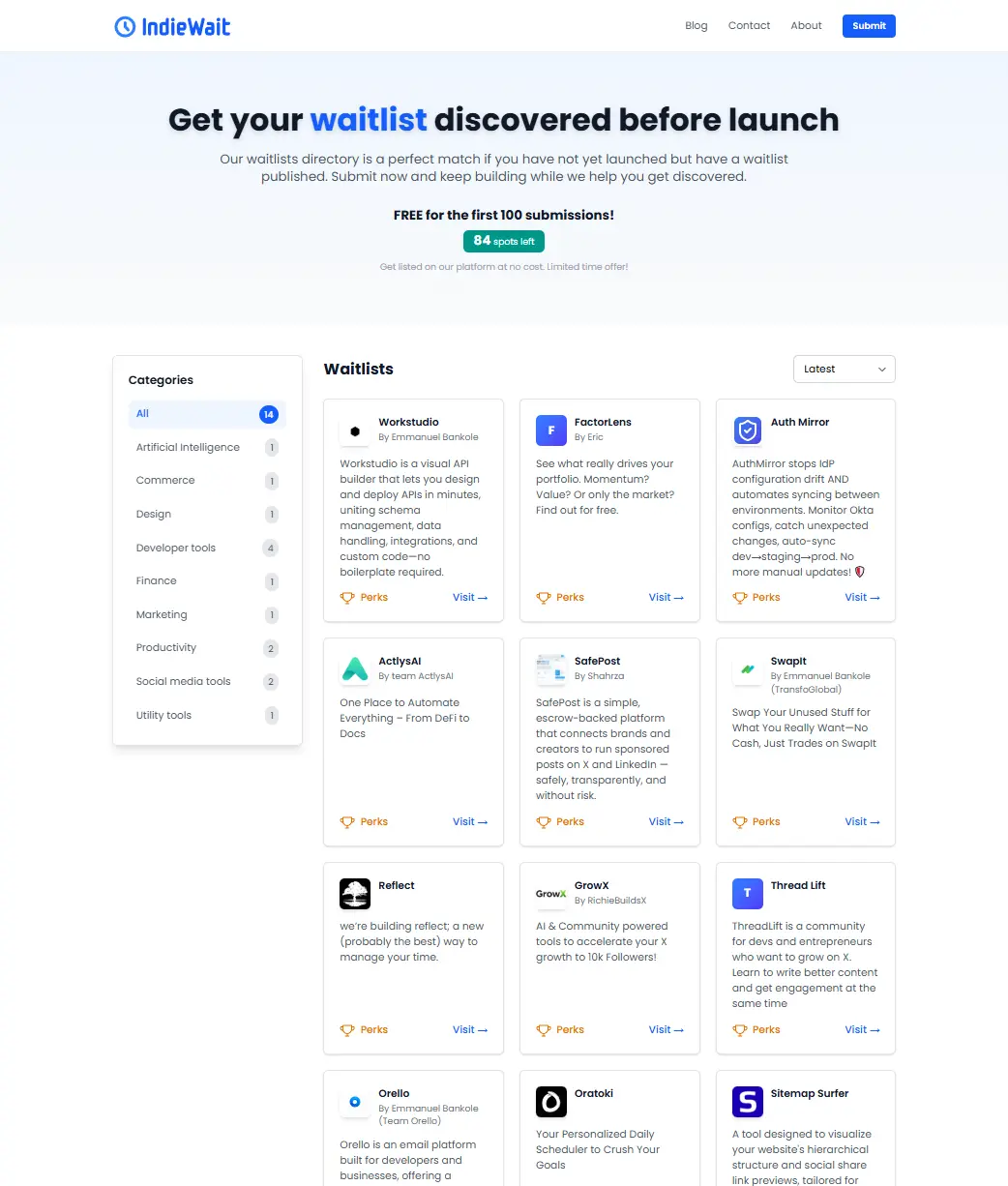 Screenshot 2 of IndieWait