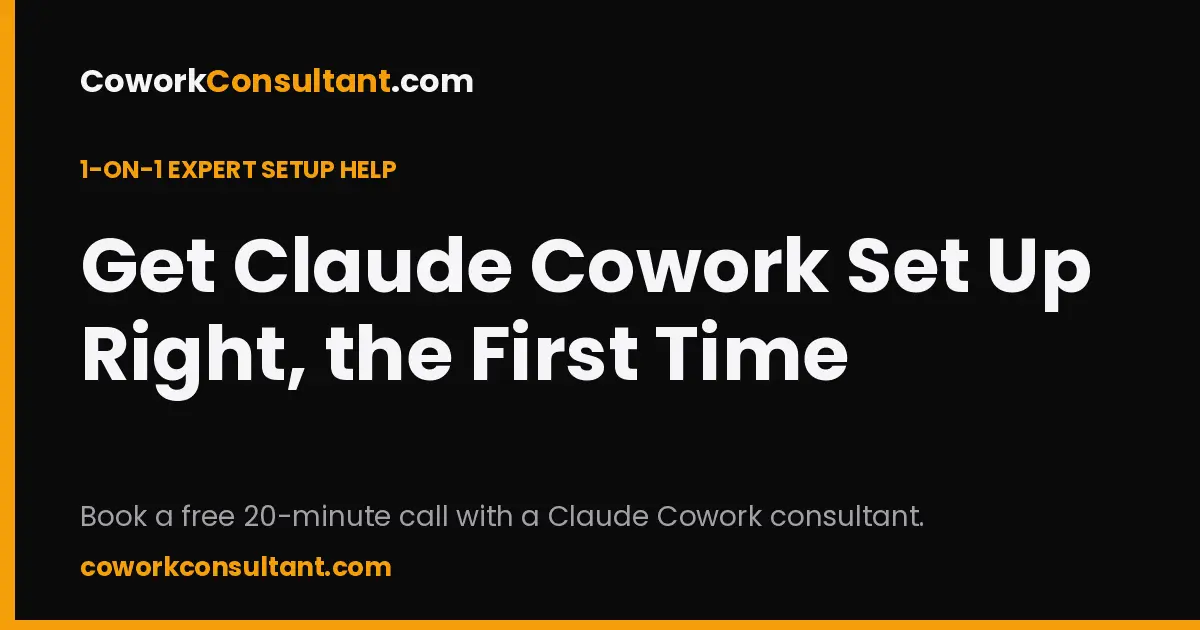 Screenshot 1 of CoworkConsultant