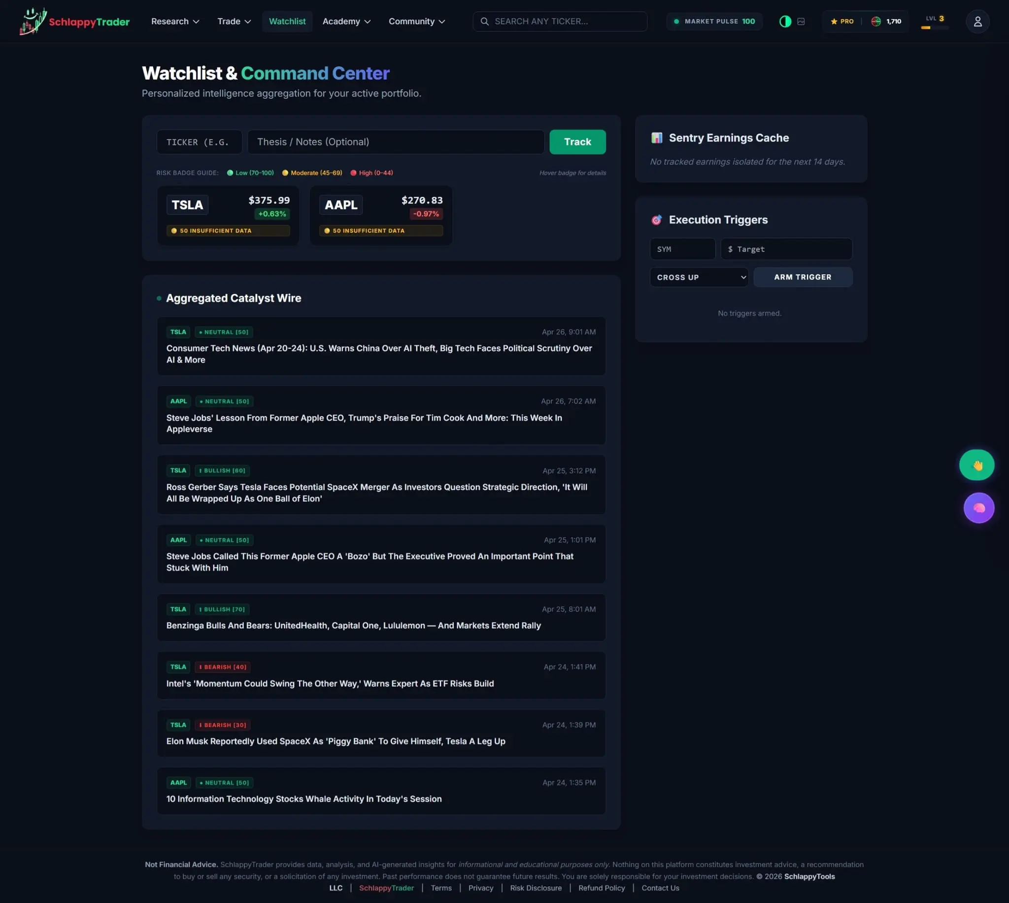 Screenshot 6 of SchlappyTrader