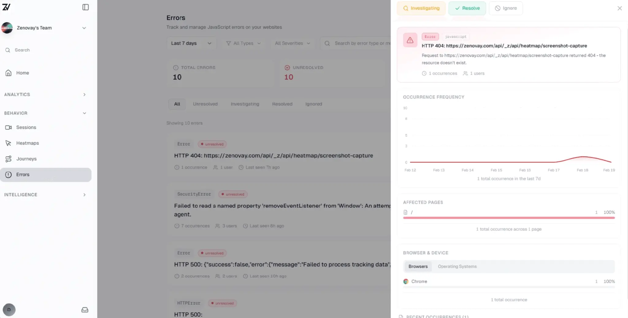 Screenshot 2 of Zenovay
