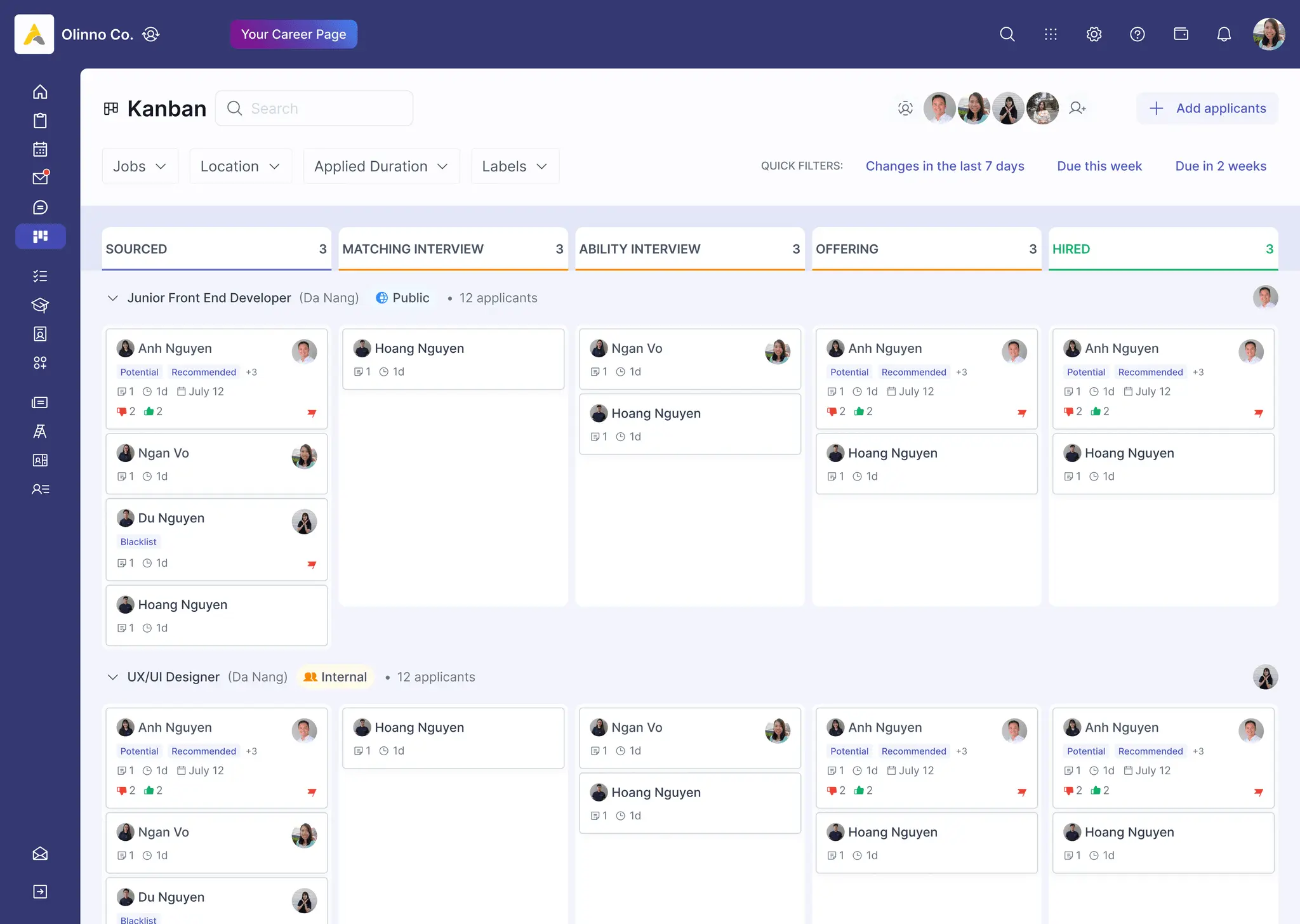 Screenshot 2 of enfue TalentSpike AI