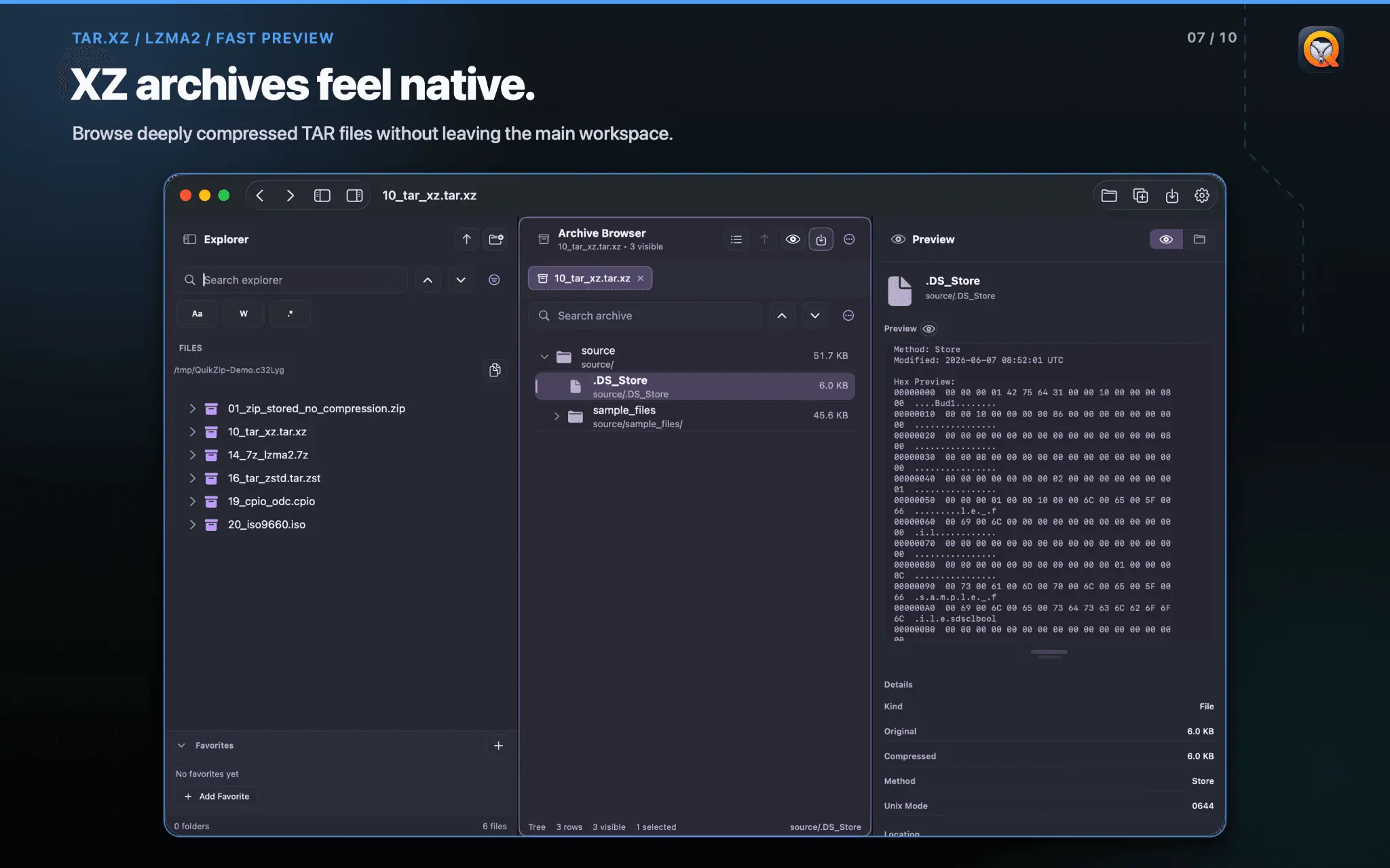 Screenshot 7 of QuikZip