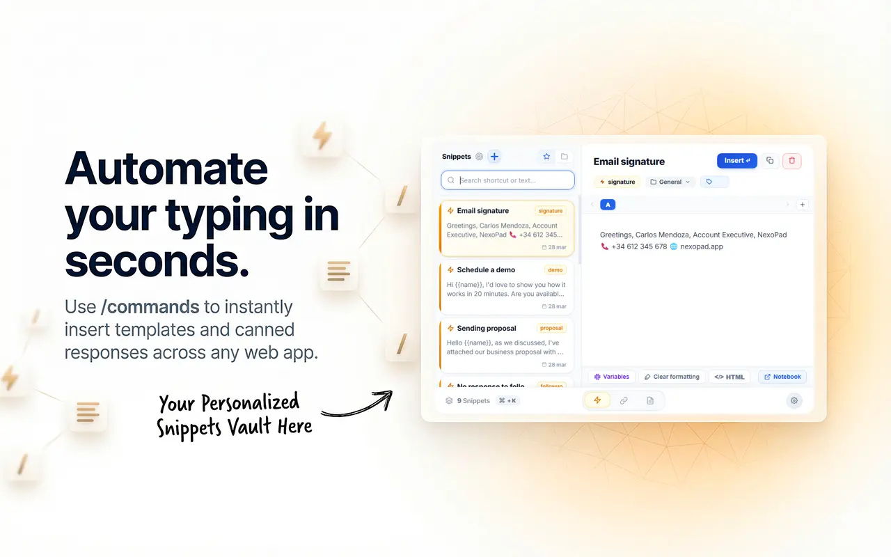 Screenshot 1 of NexoPad - Browser Productivity Hub