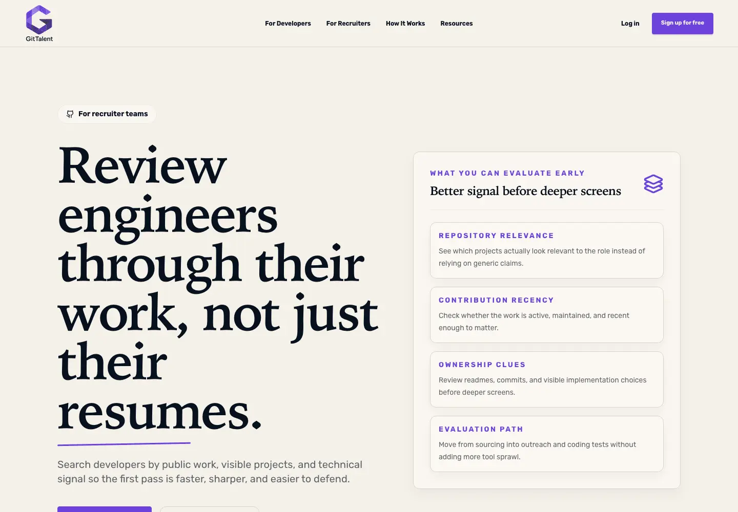 Screenshot 3 of GitTalent