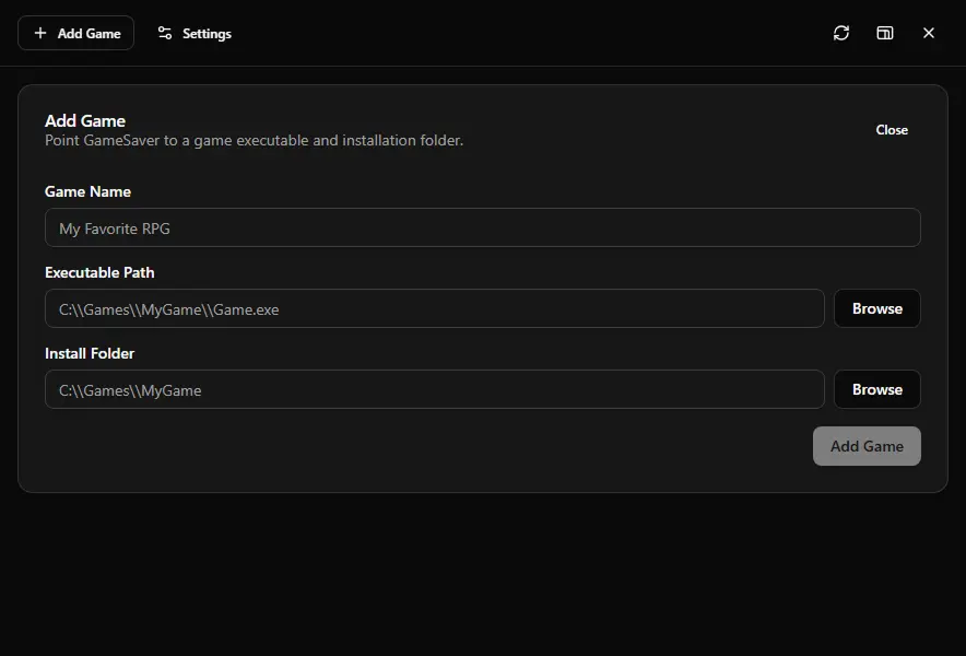 Screenshot 3 of The Game Saver