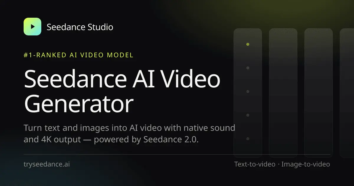 Screenshot 1 of Seedance Studio