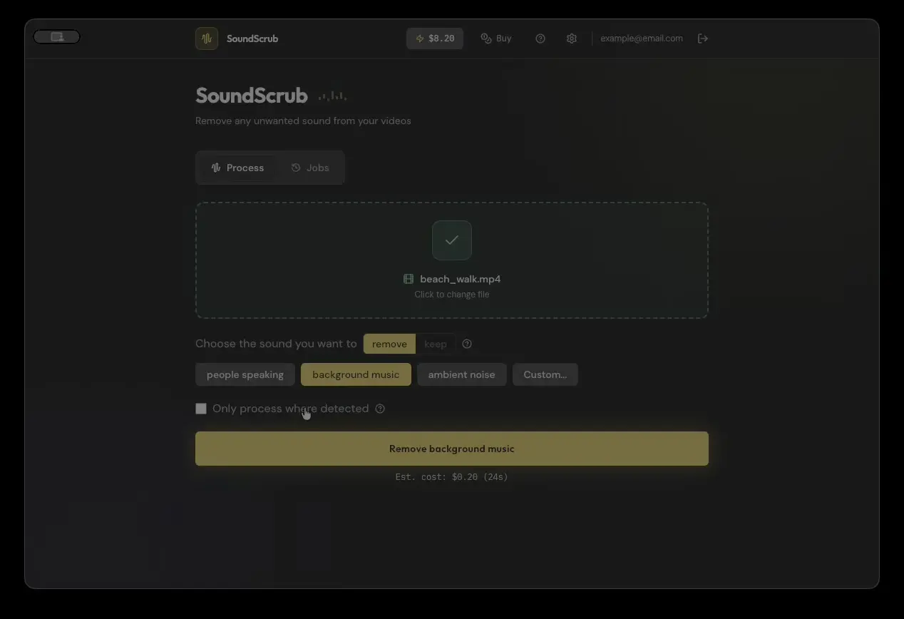 Screenshot 6 of SoundScrub