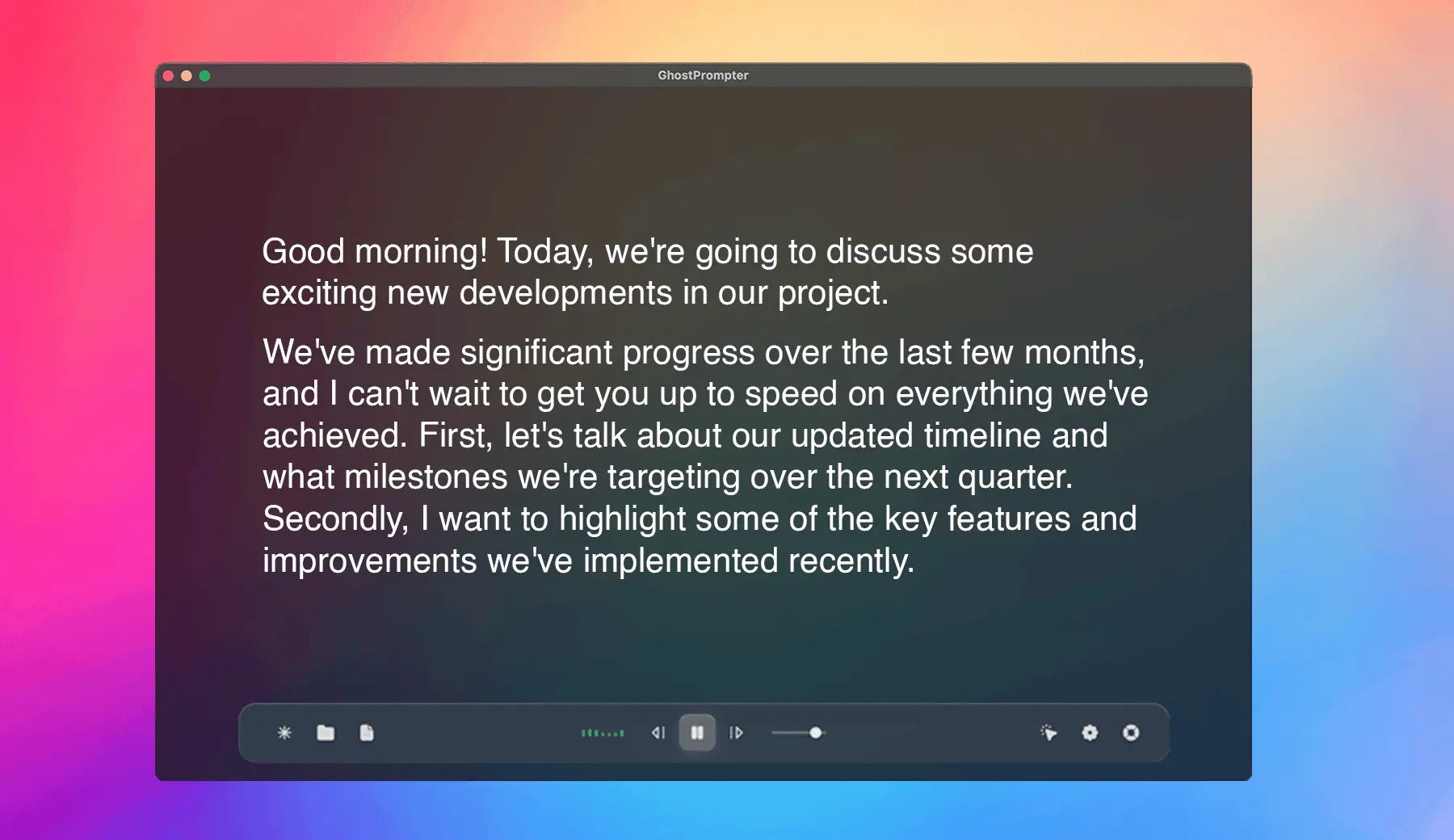 Screenshot 2 of GhostPrompter