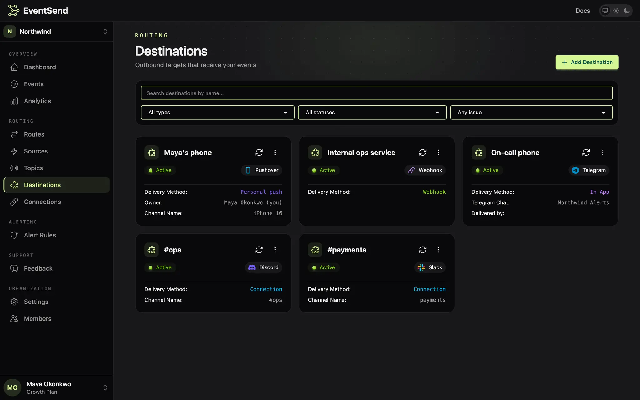 Screenshot 5 of EventSend
