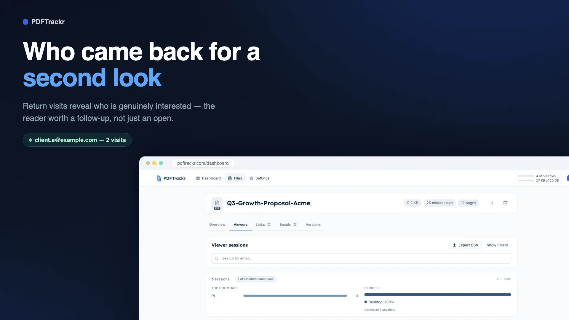 Screenshot 4 of PDFTrackr