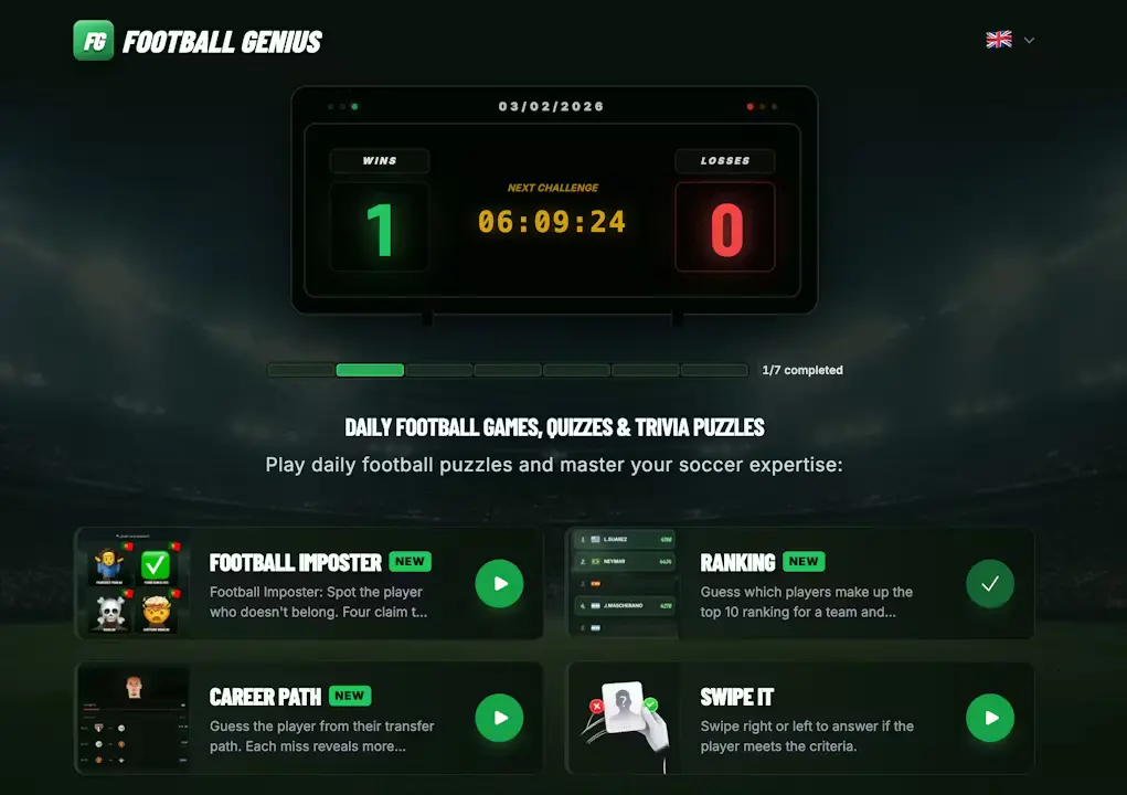Screenshot 2 of FootballGenius