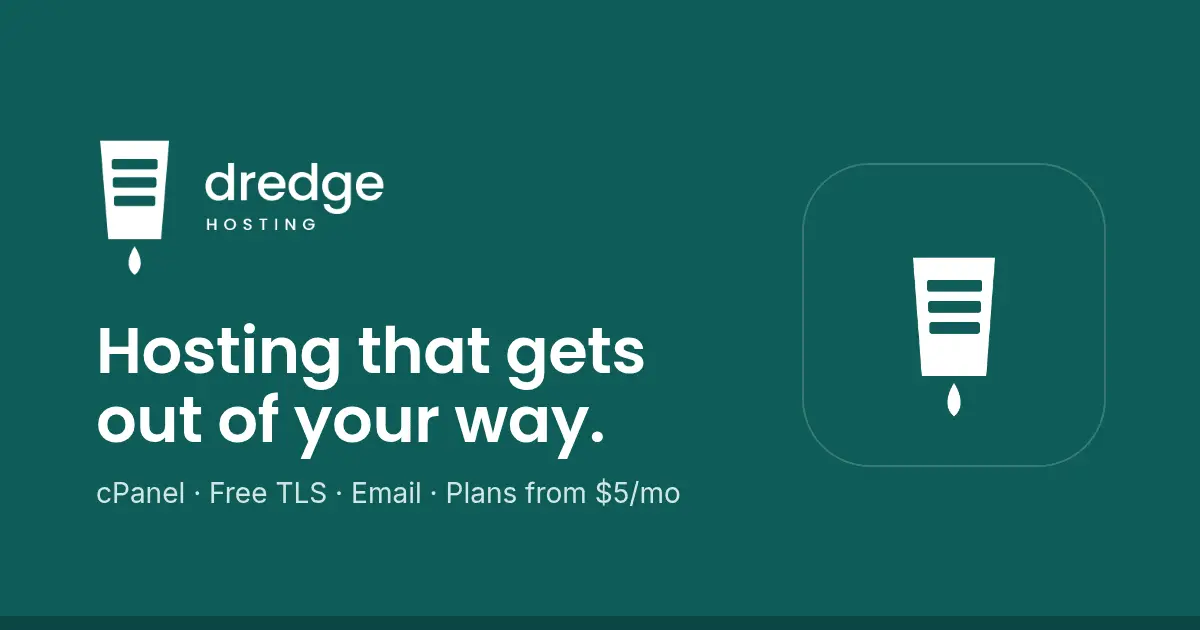 Screenshot 1 of Dredge Host | Simple Web Hosting