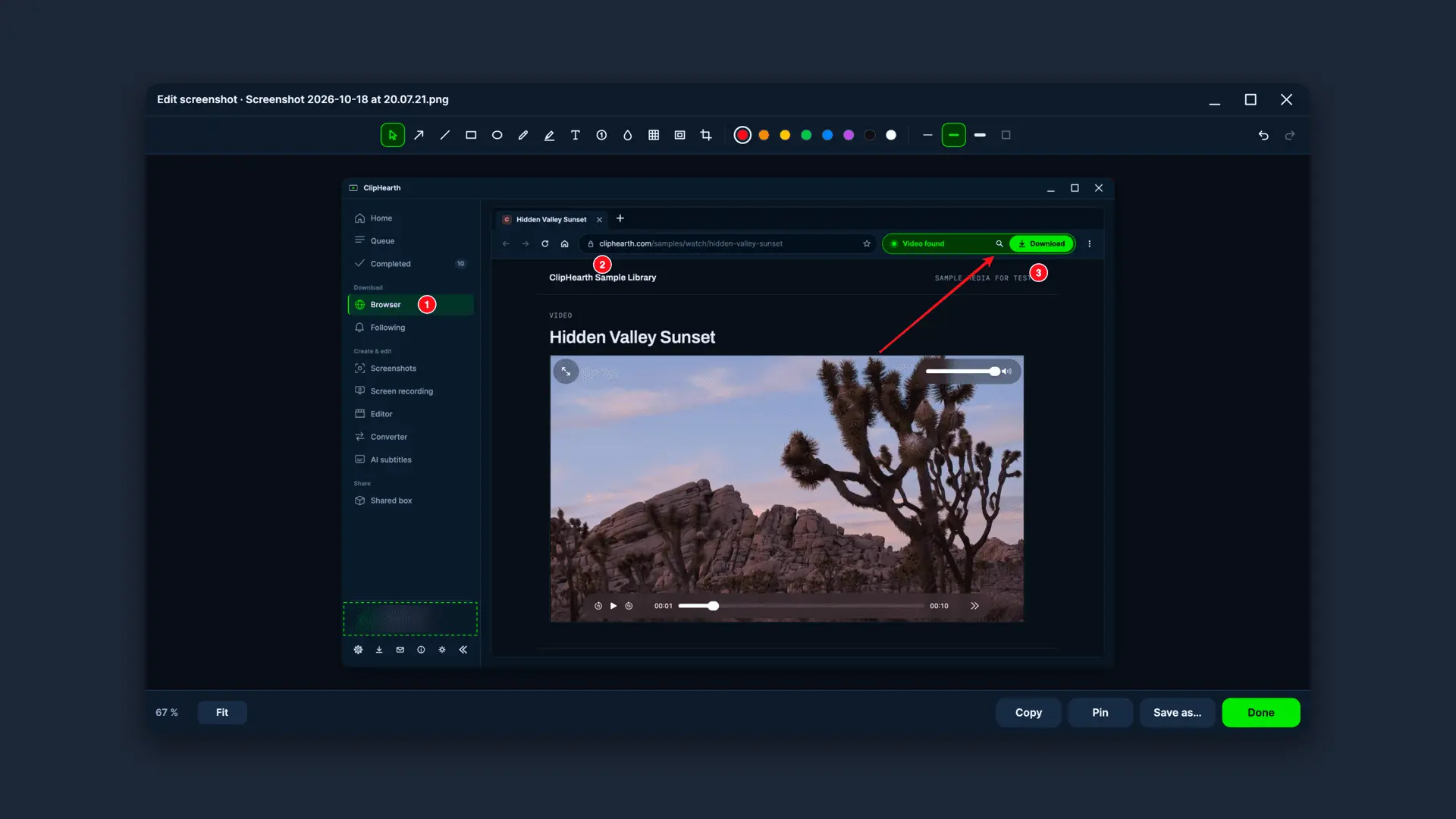 Screenshot 5 of ClipHearth