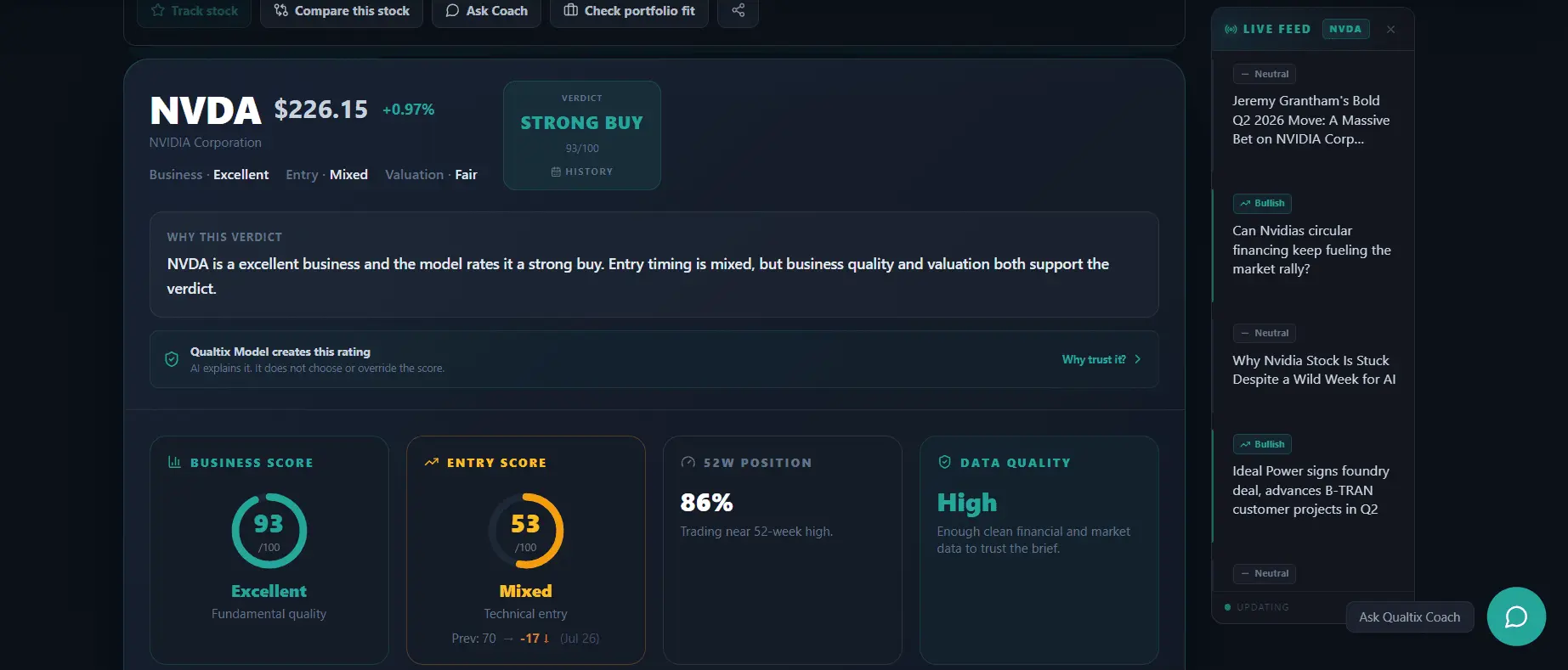 Screenshot 2 of Qualtix